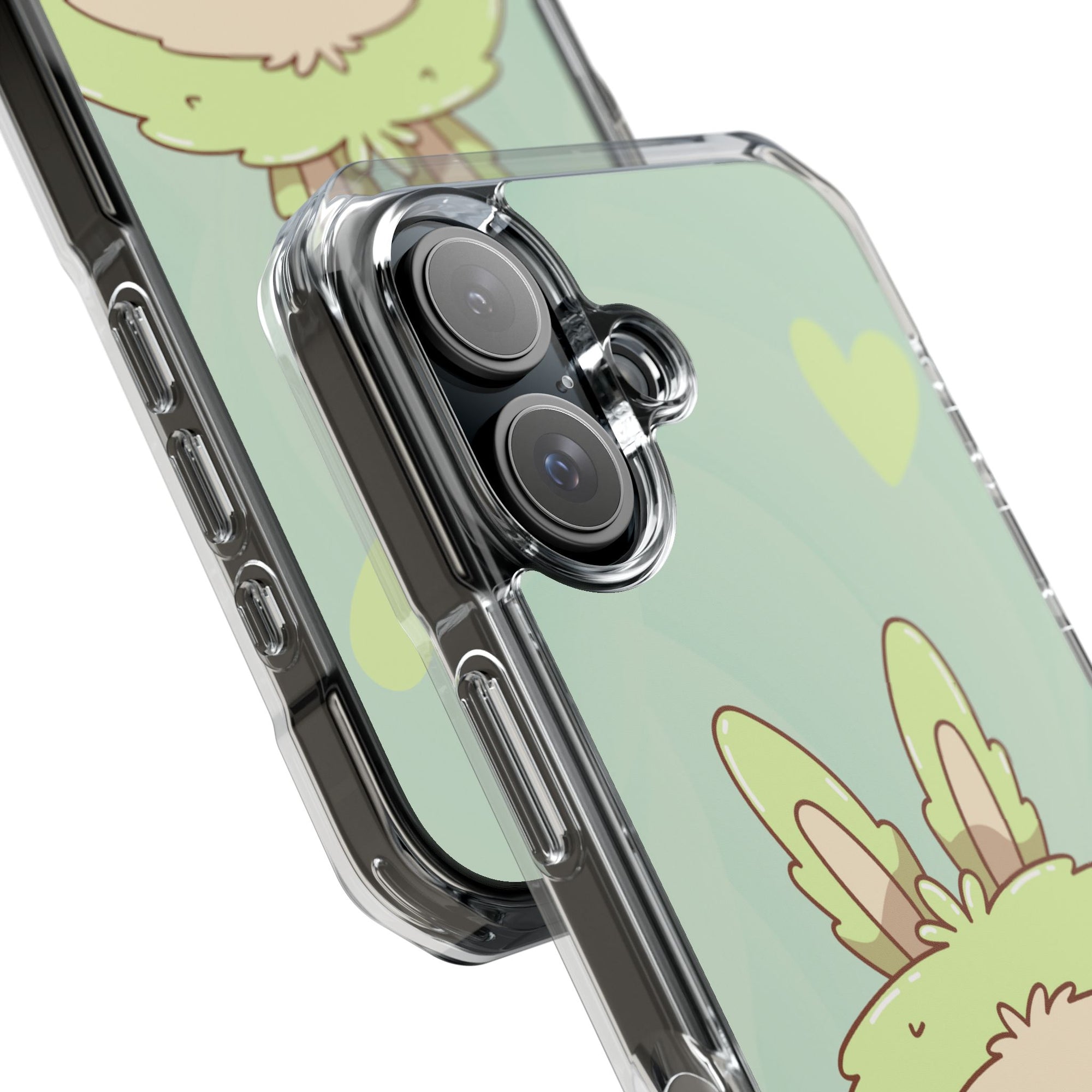 Labubu grün iPhone Handyhülle - magnetisch