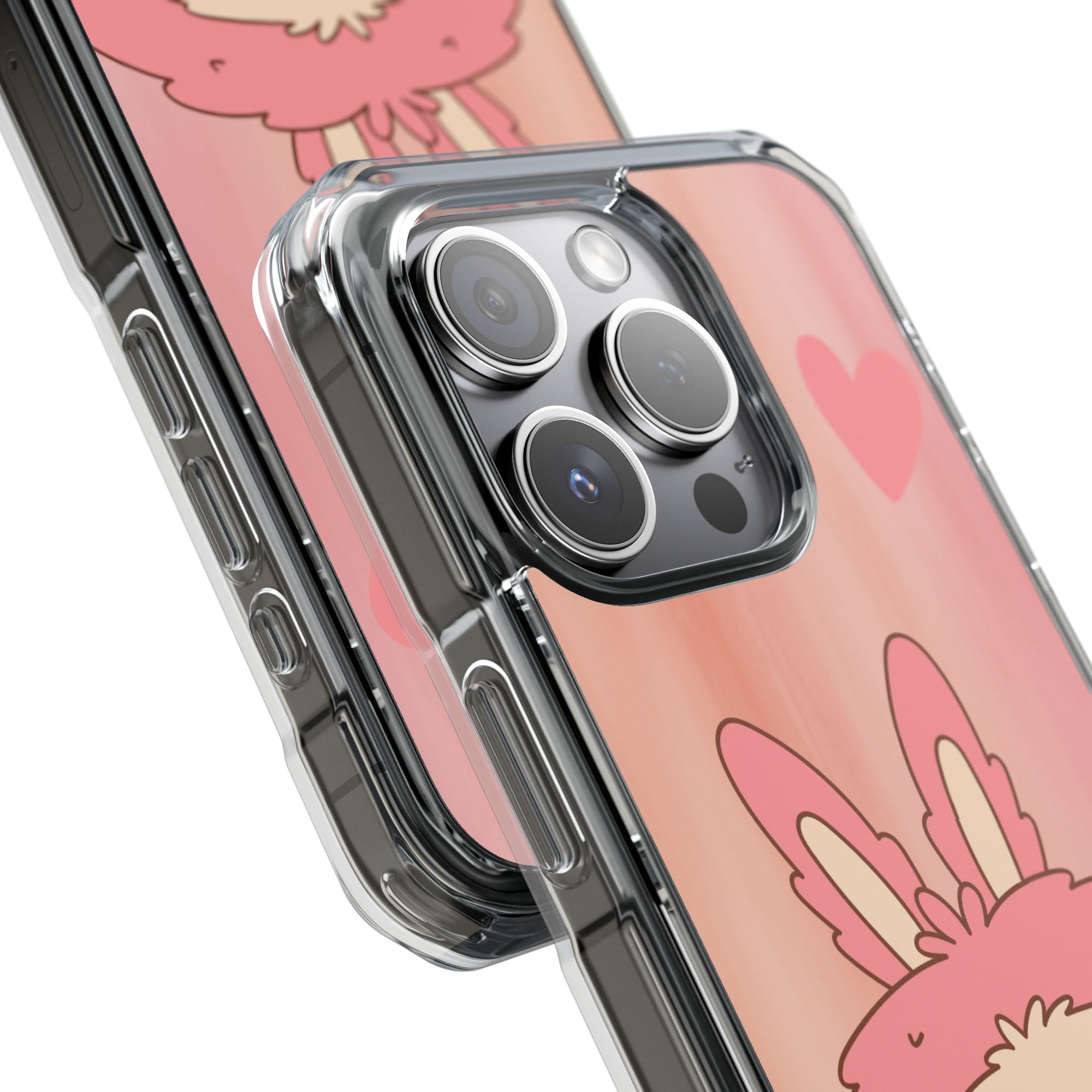 Labubu rot iPhone Handyhülle - magnetisch