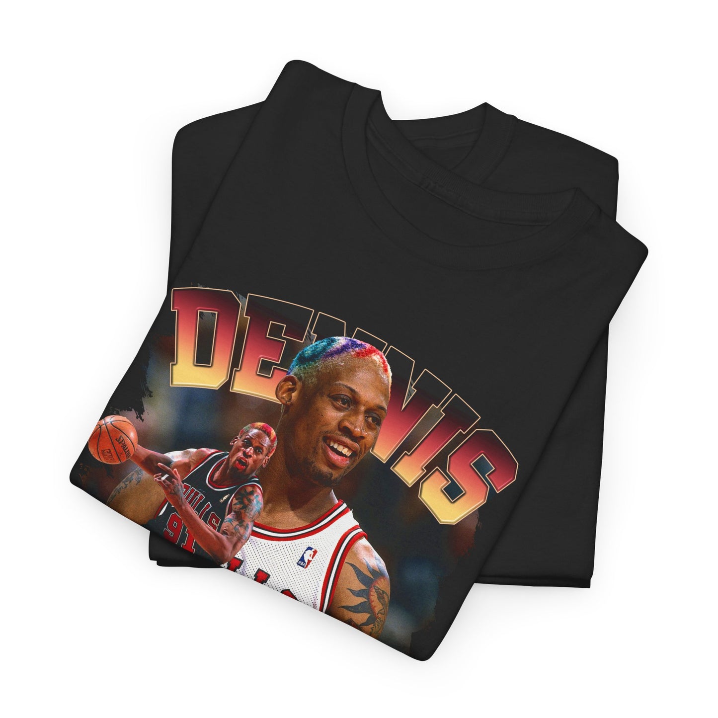 Dennis Rodman NBA Heavy Cotton Tshirt