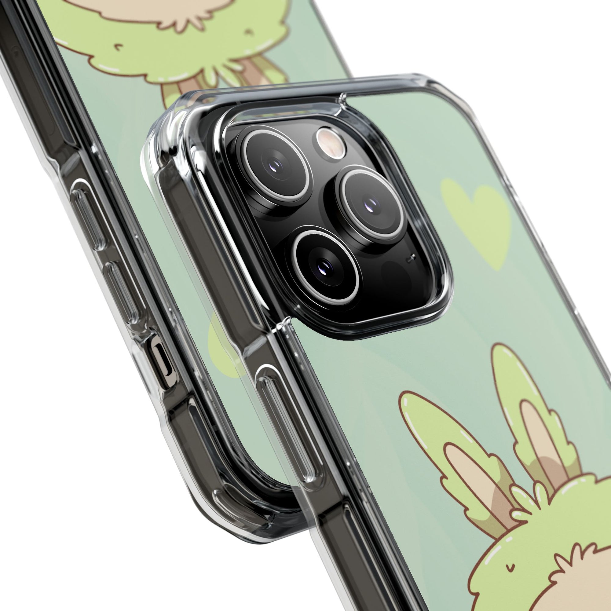 Labubu grün iPhone Handyhülle - magnetisch