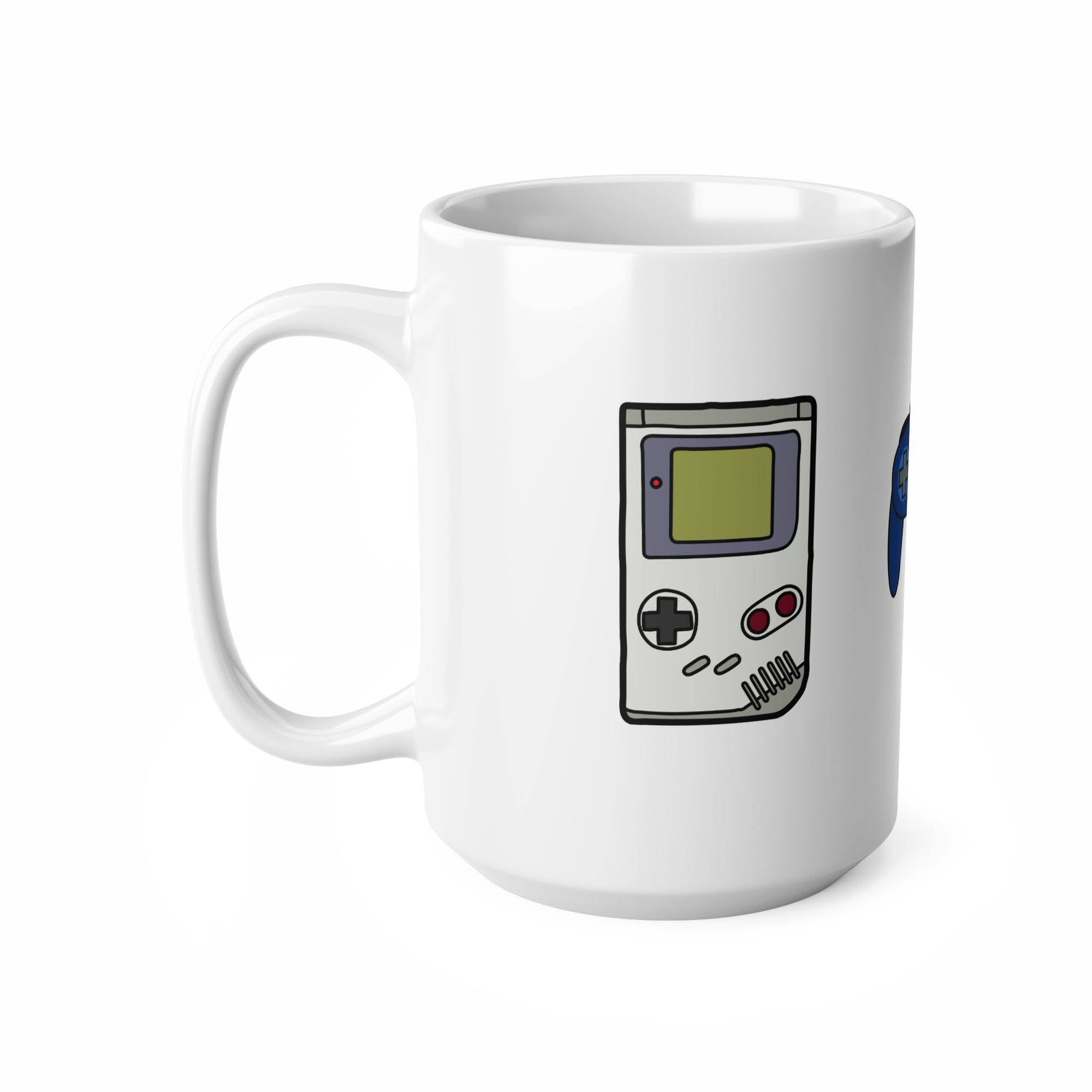 Retro Controller - Tasse (weiß)