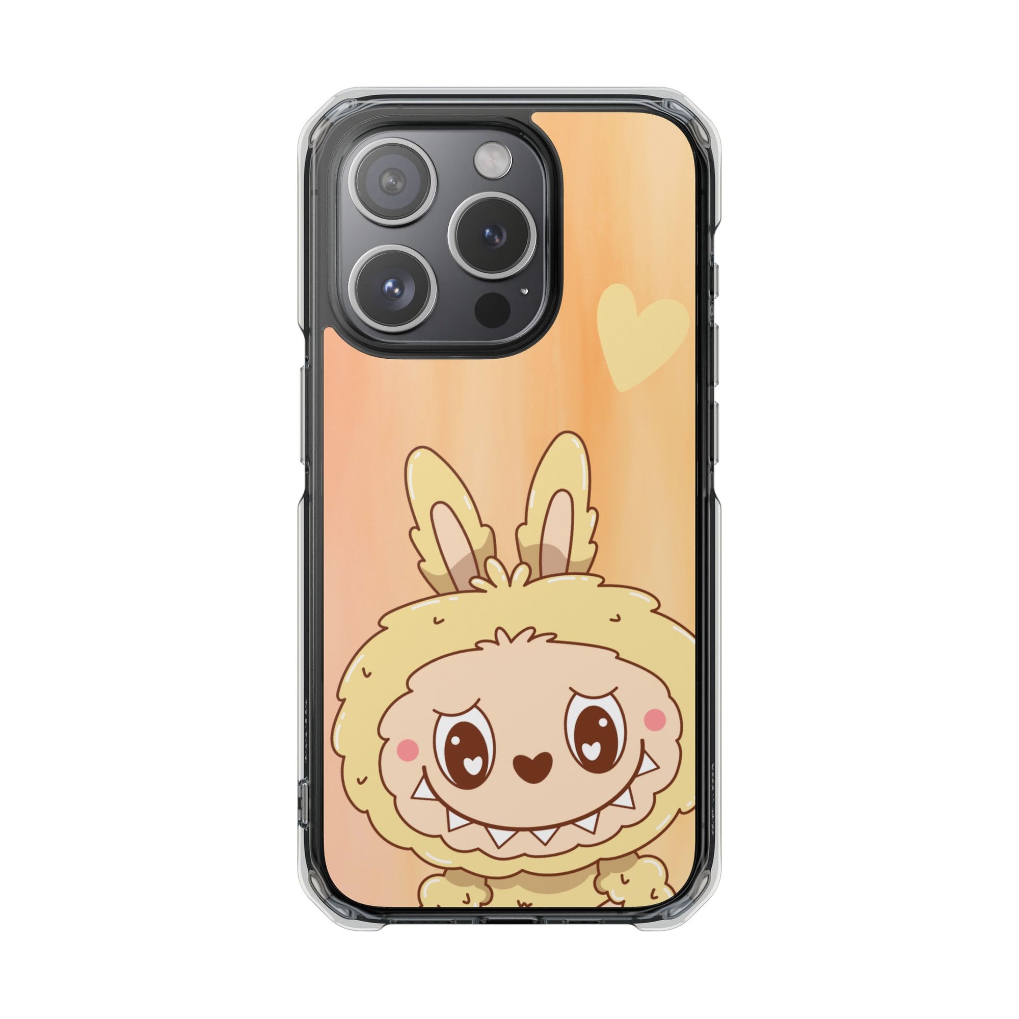 Labubu gelb iPhone Handyhülle - magnetisch