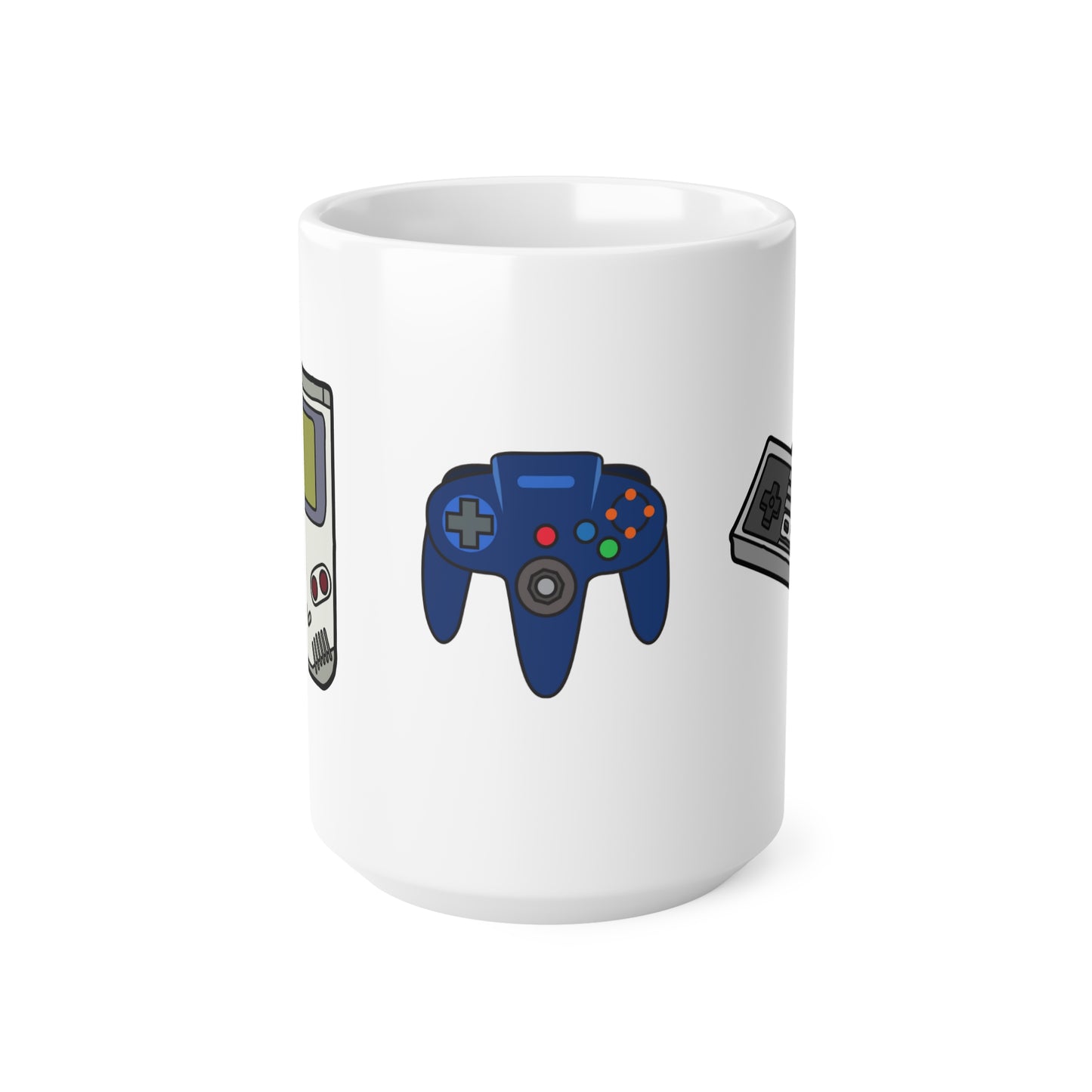 Retro Controller - Tasse (weiß)