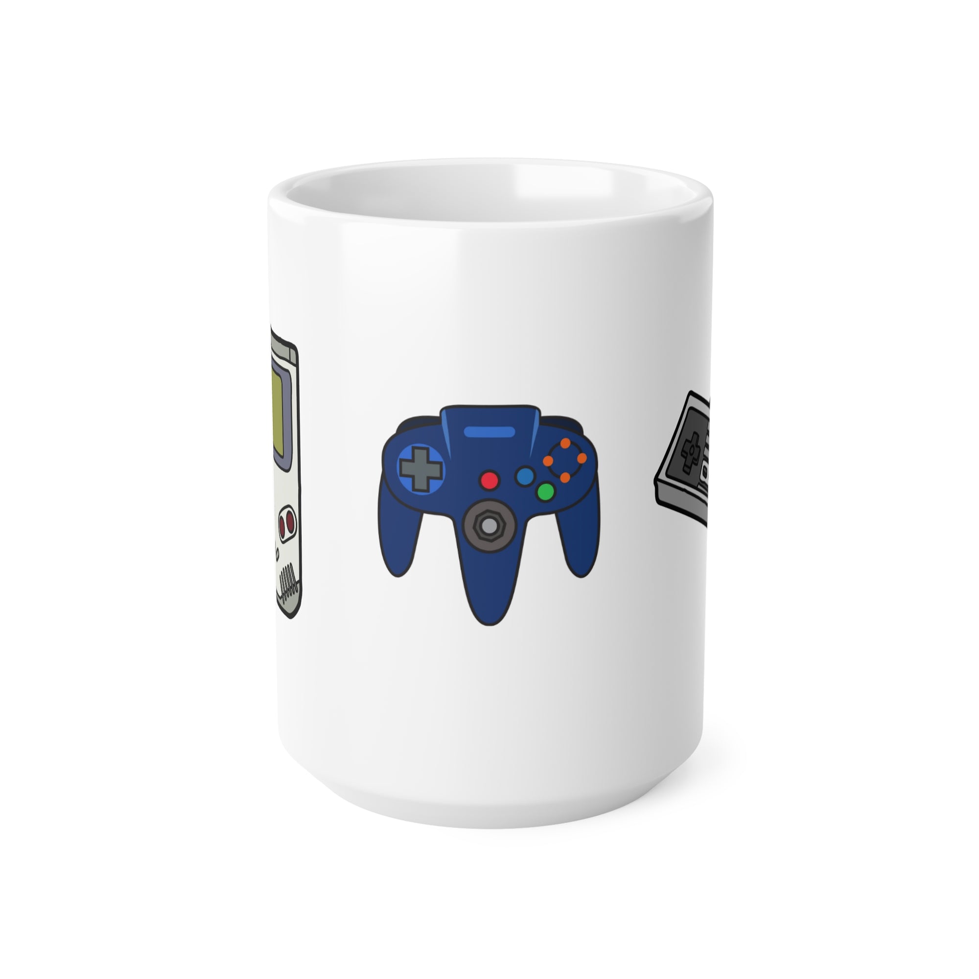 Retro Controller - Tasse (weiß)