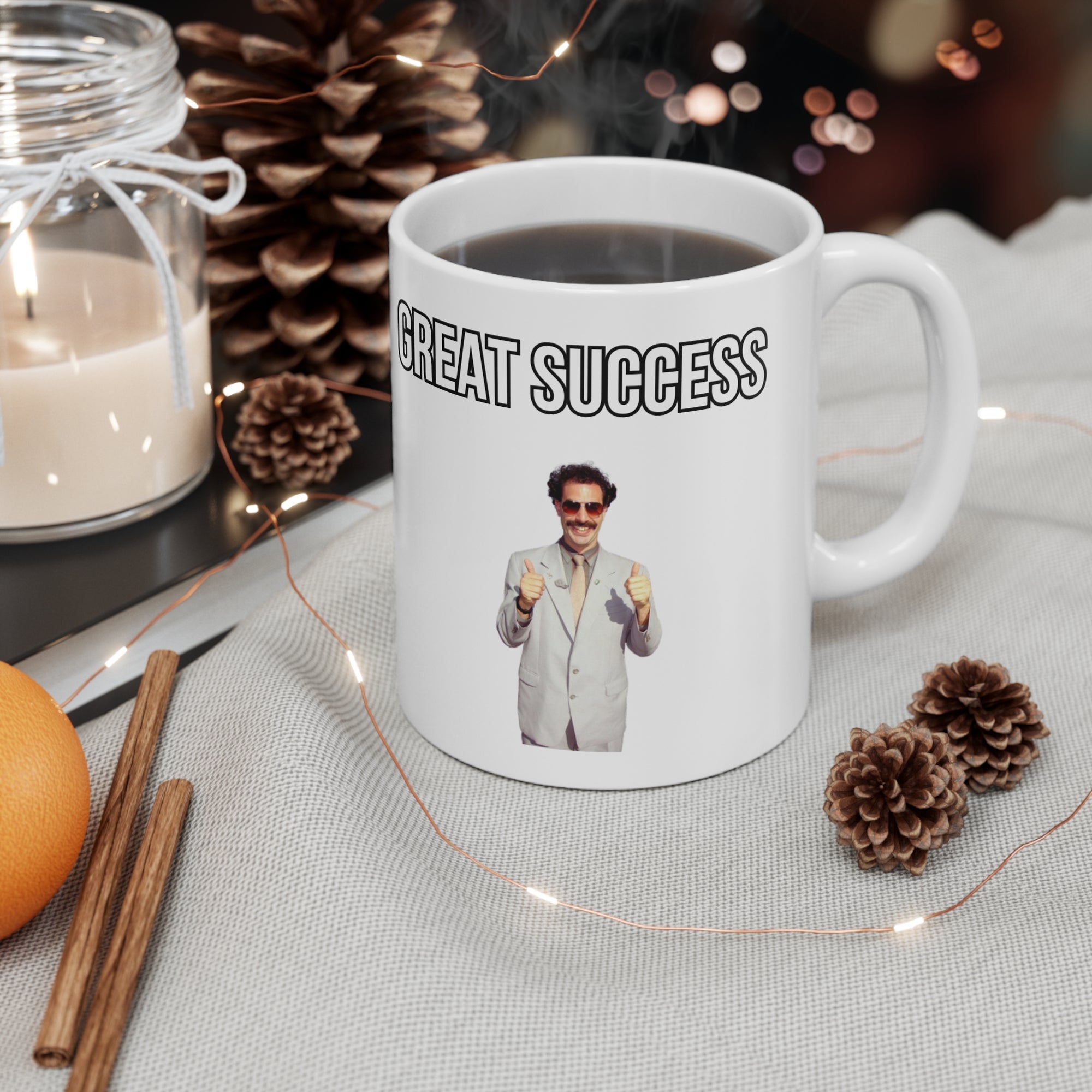 Borat Meme - Tasse (weiß)