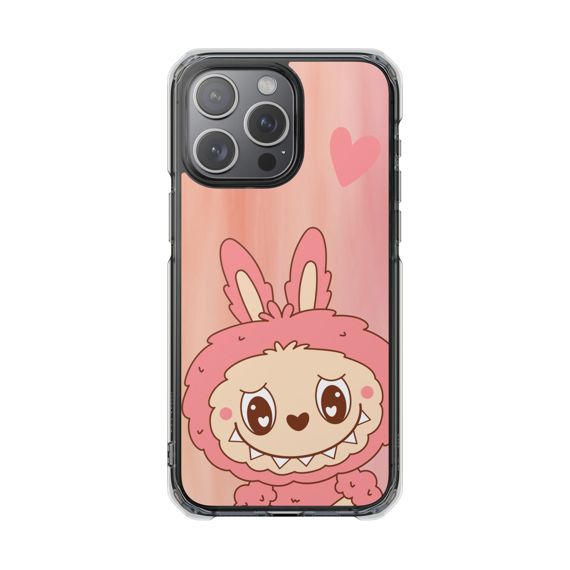 Labubu rot iPhone Handyhülle - magnetisch