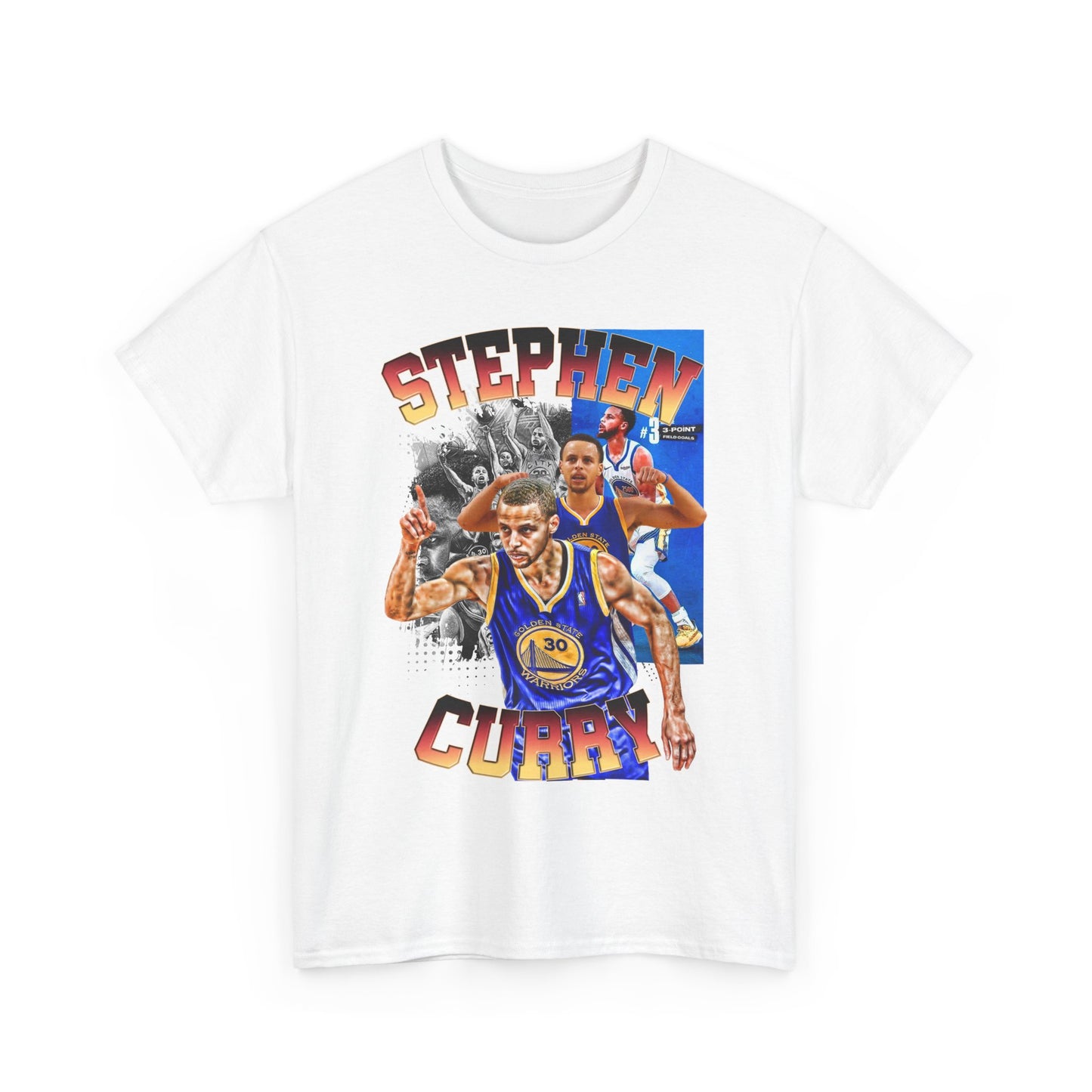Stephen Curry NBA Heavy Cotton Tshirt