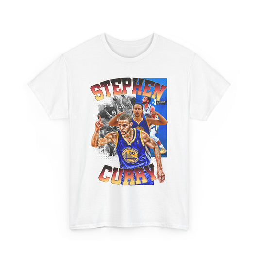 Stephen Curry NBA Heavy Cotton Tshirt