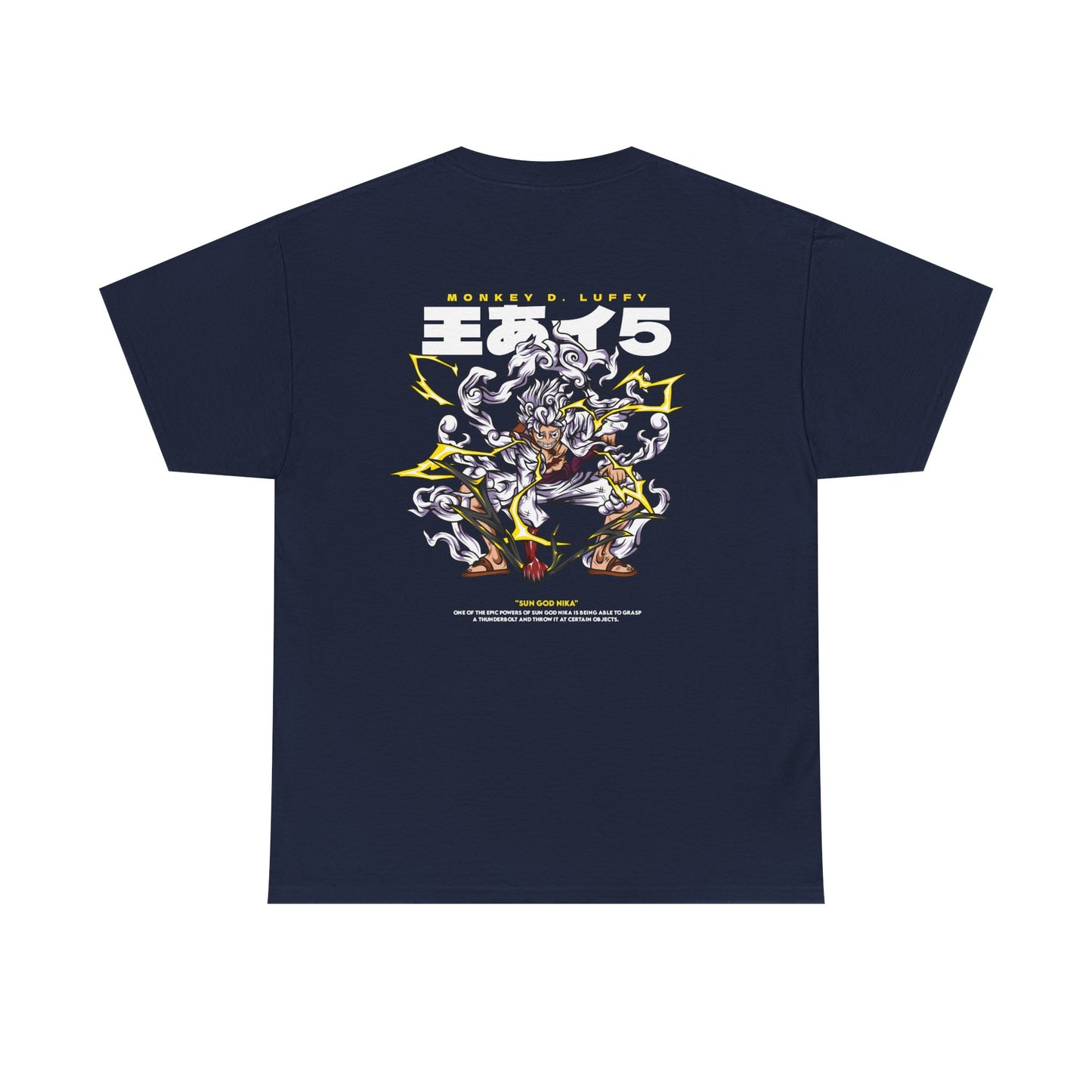 Luffy Gear 5 - One Piece Heavy Cotton T-Shirt