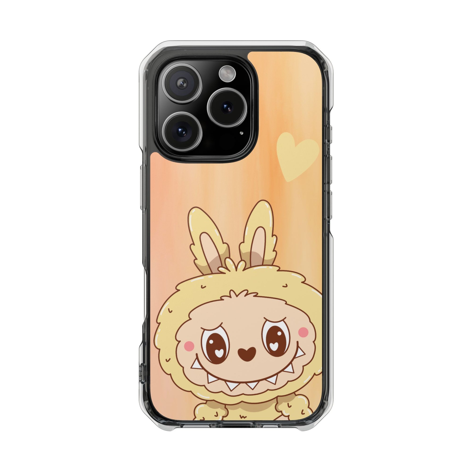 Labubu gelb iPhone Handyhülle - magnetisch