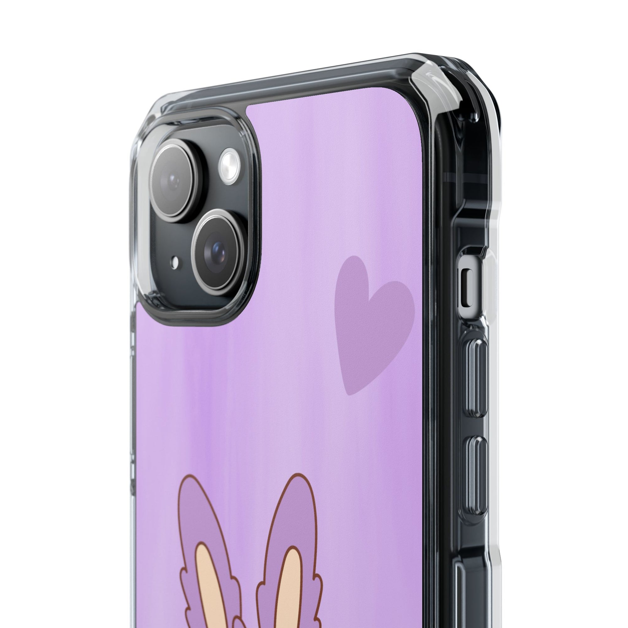 Labubu lila iPhone Handyhülle - magnetisch