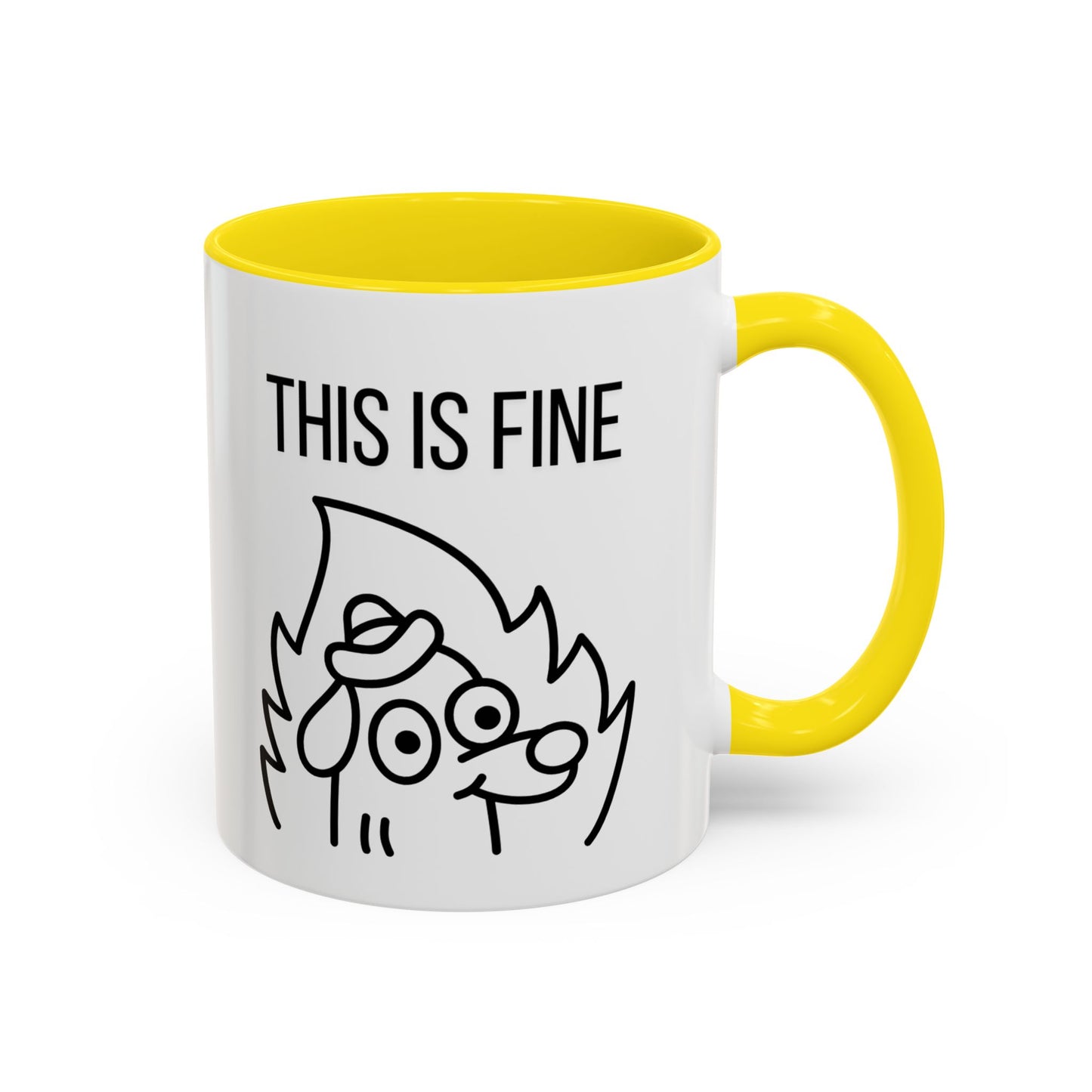 This is Fine Meme - Tasse (bunt)