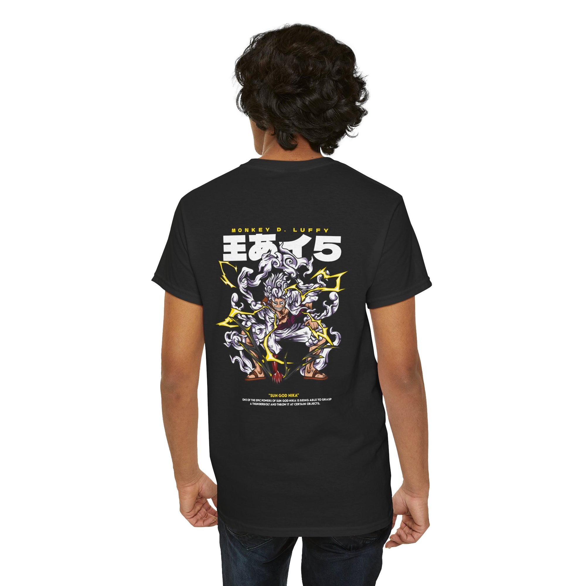 Luffy Gear 5 - One Piece Heavy Cotton T-Shirt