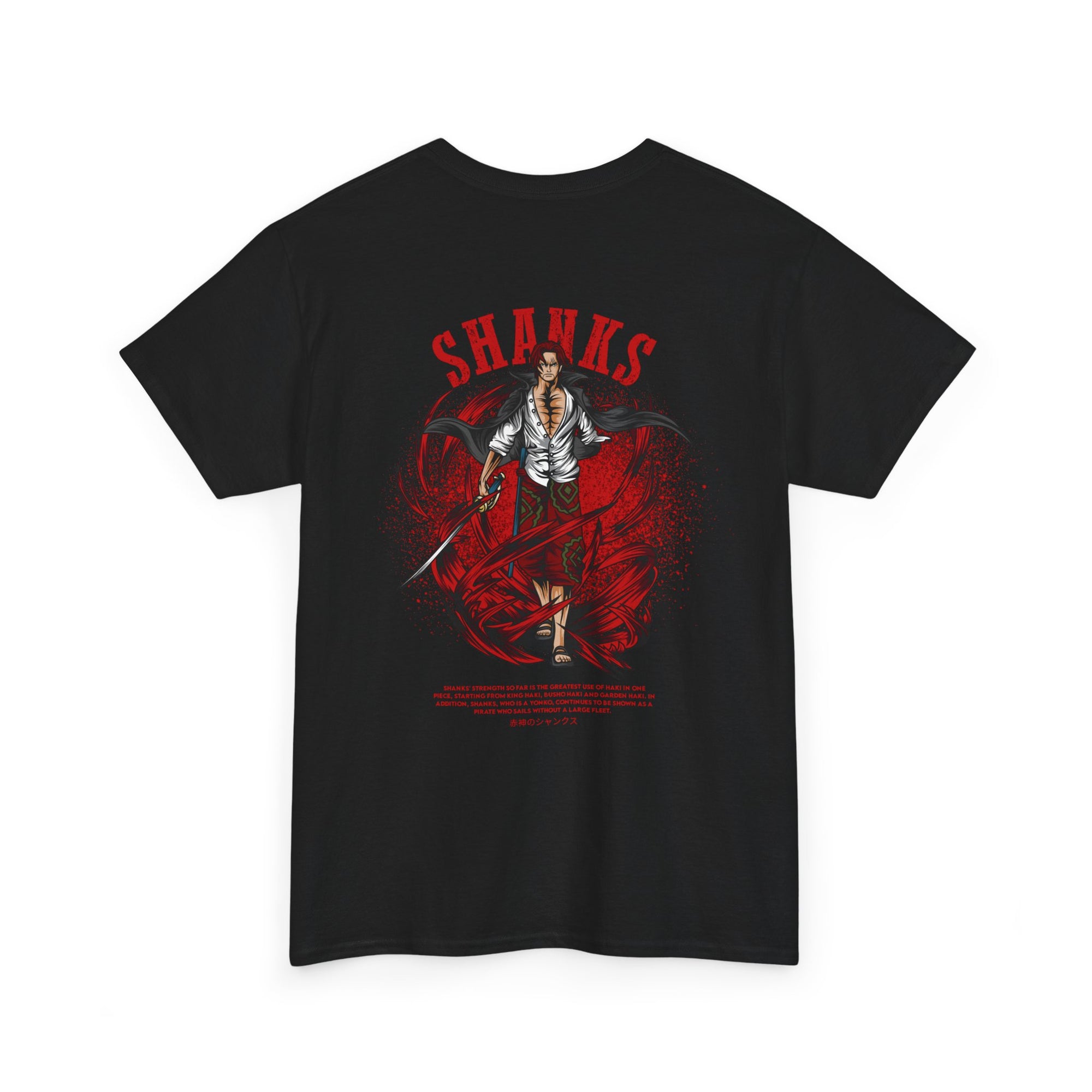 Shanks - One Piece Heavy Cotton T-Shirt
