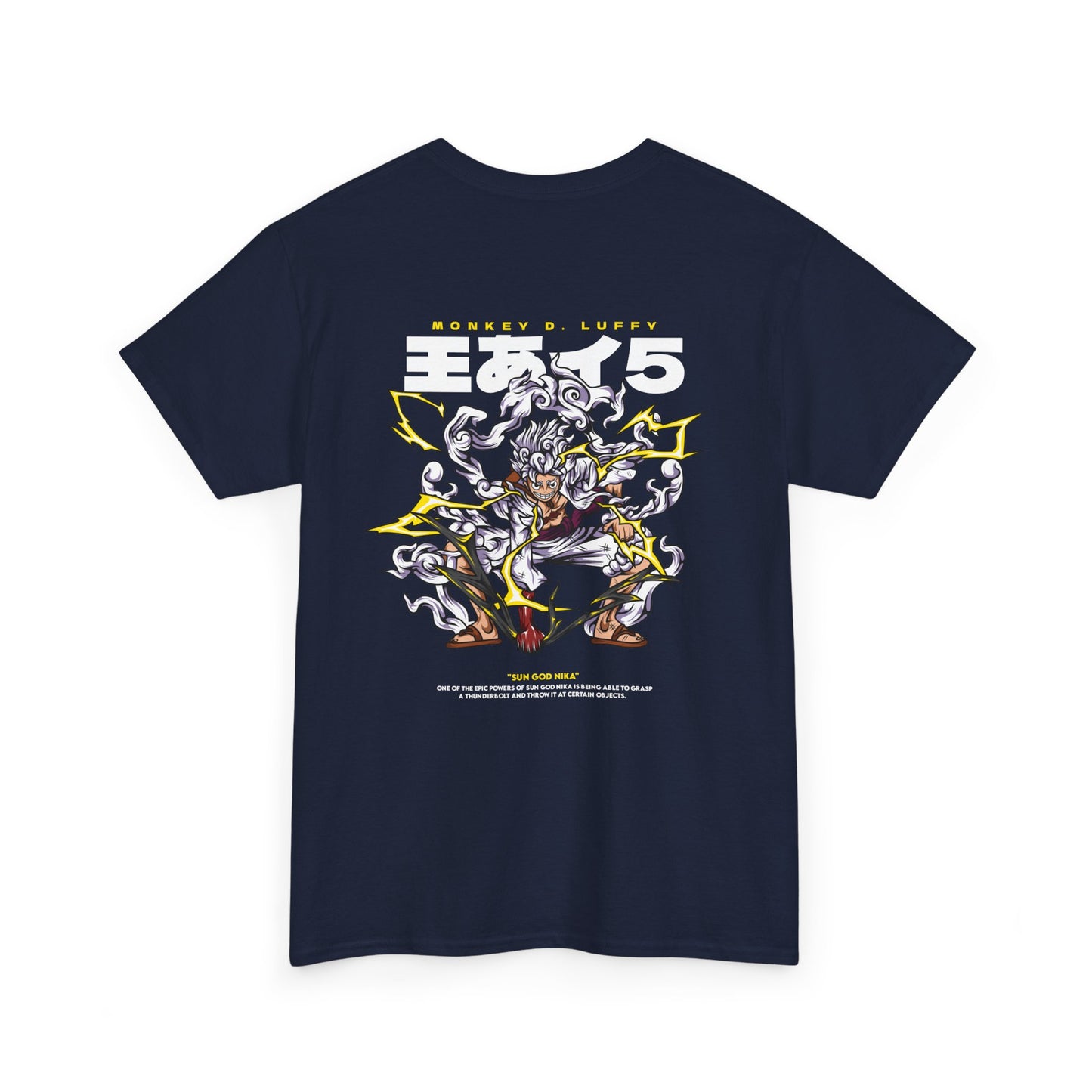 Luffy Gear 5 - One Piece Heavy Cotton T-Shirt