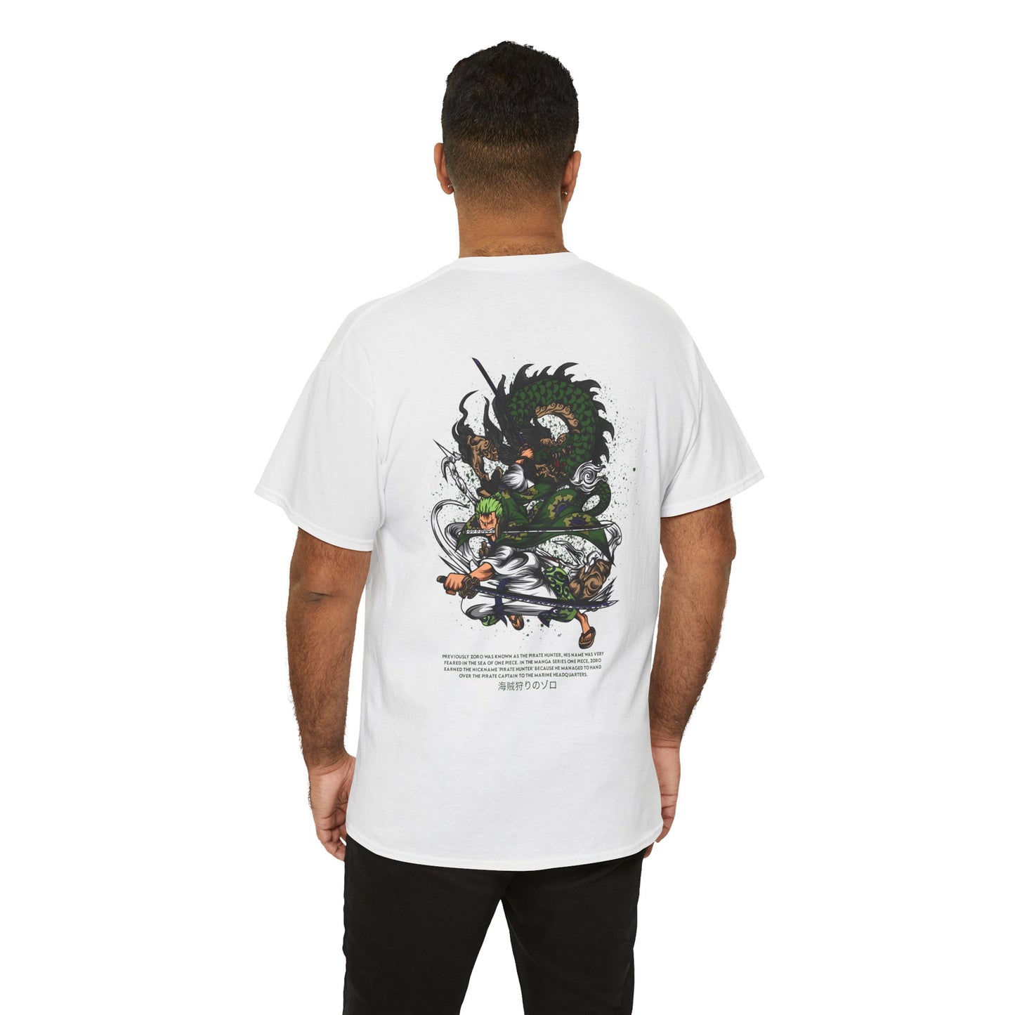 Zorro - One Piece Heavy Cotton T-Shirt