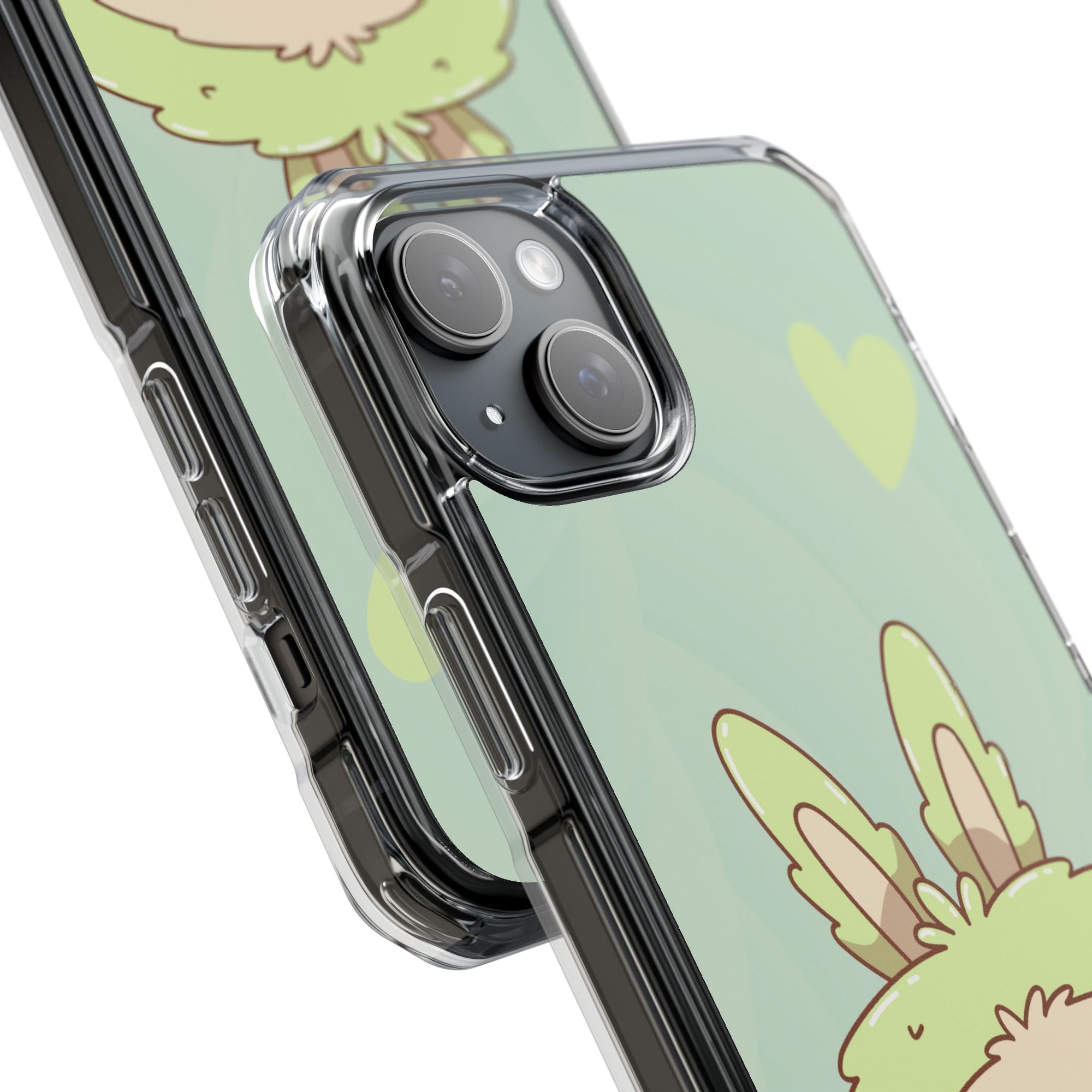 Labubu grün iPhone Handyhülle - magnetisch