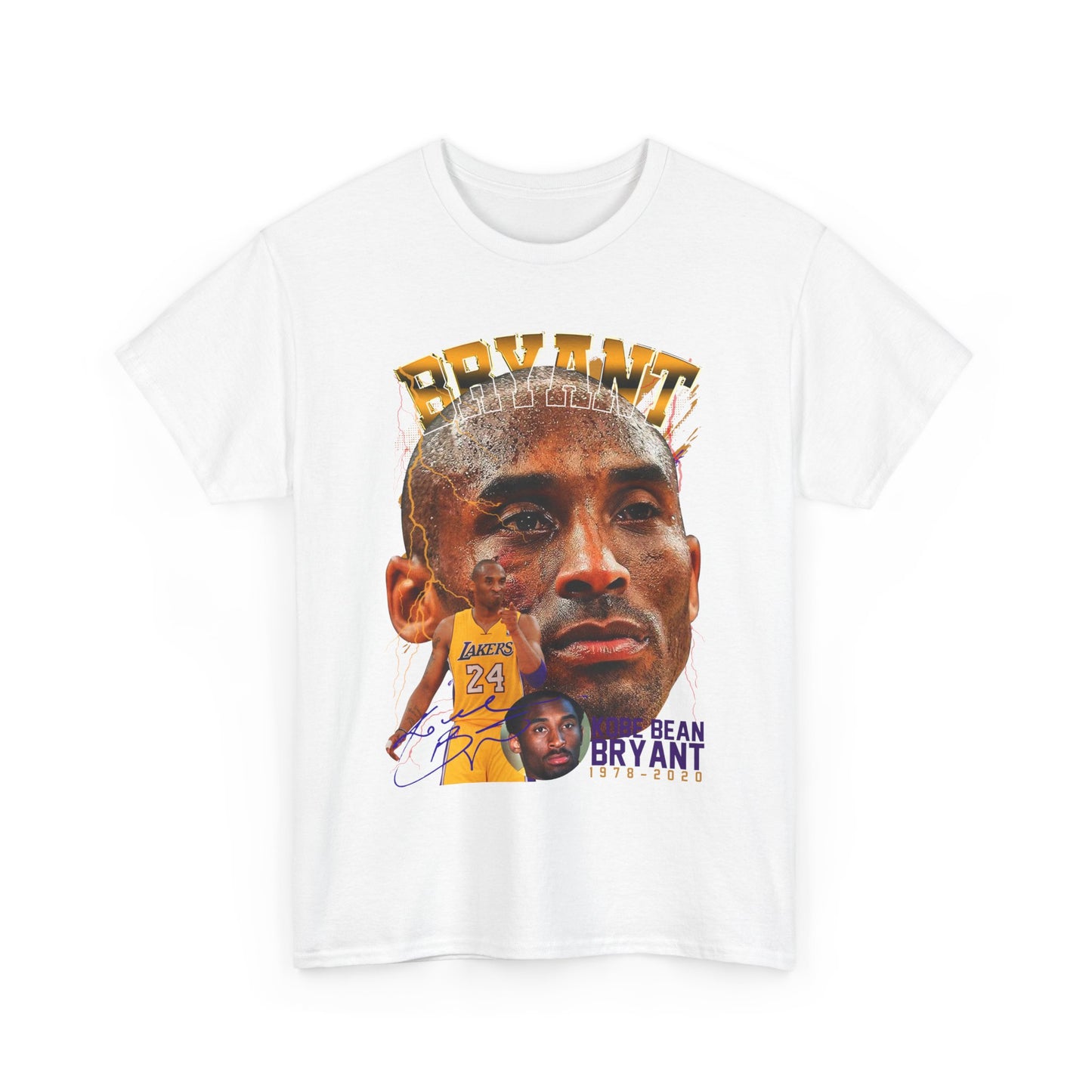 Kobe Bryant NBA Heavy Cotton Tshirt