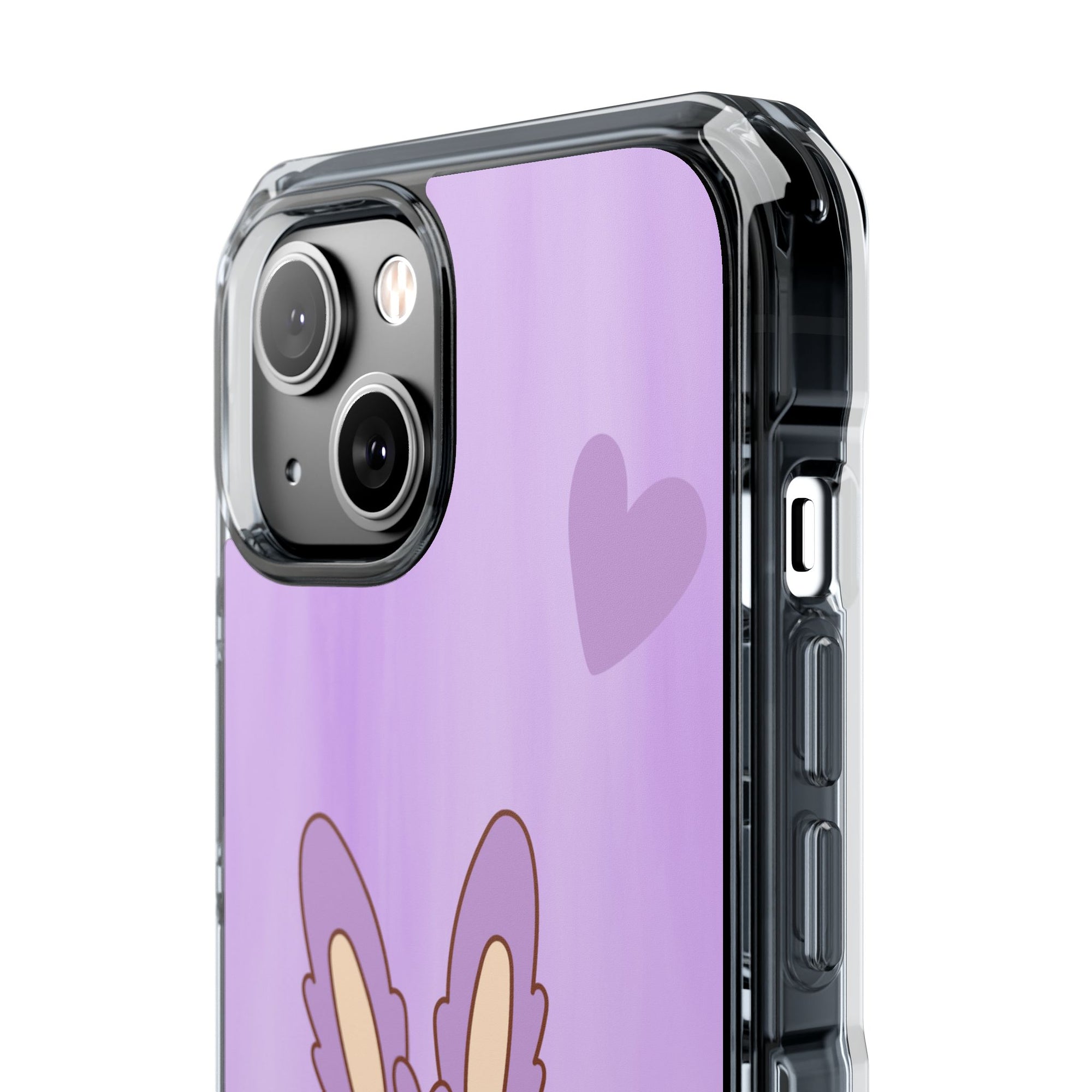 Labubu lila iPhone Handyhülle - magnetisch