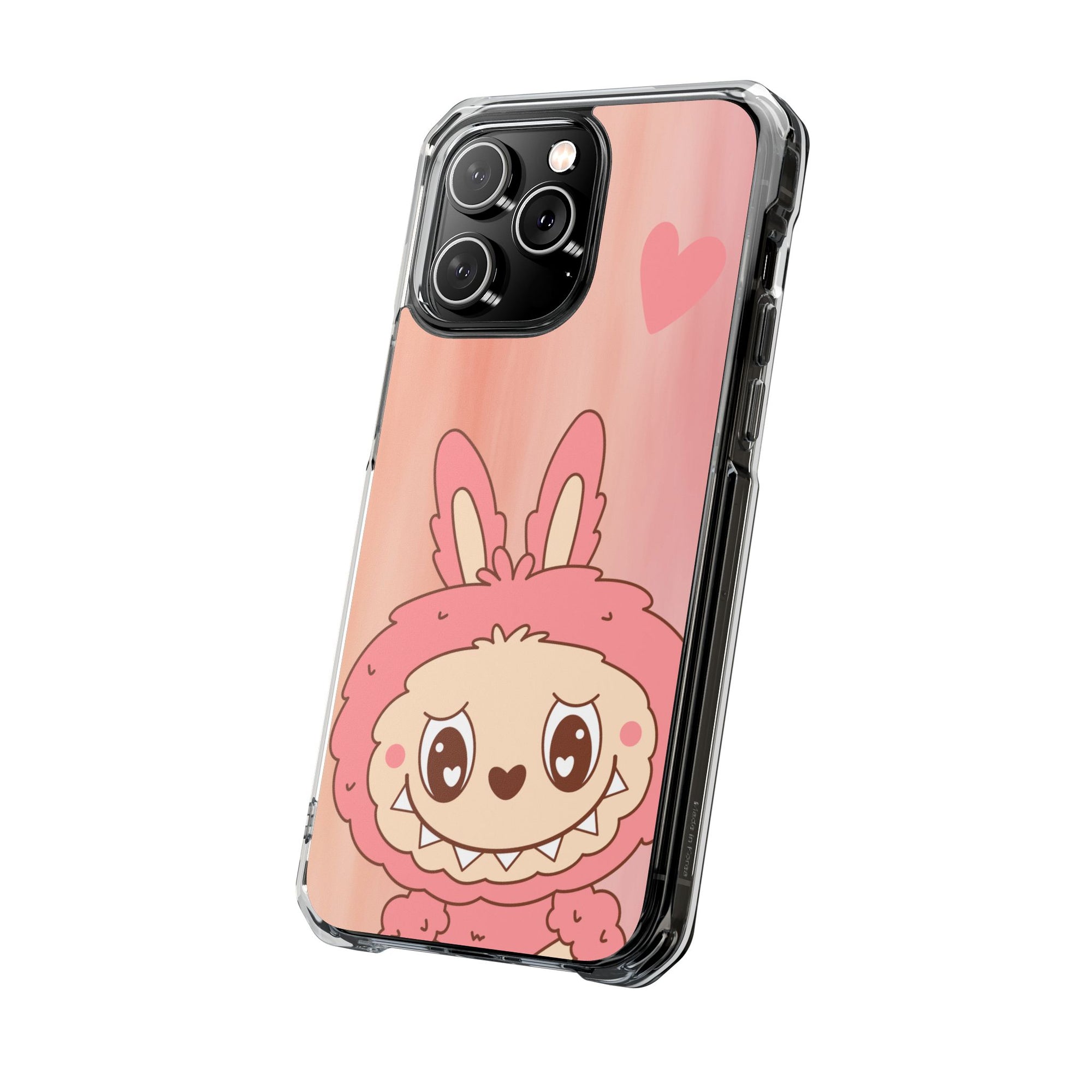 Labubu rot iPhone Handyhülle - magnetisch