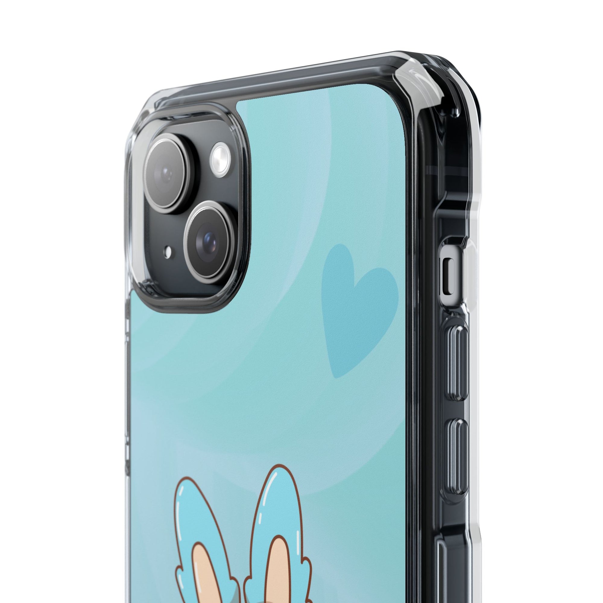 Labubu blau iPhone Handyhülle - magnetisch