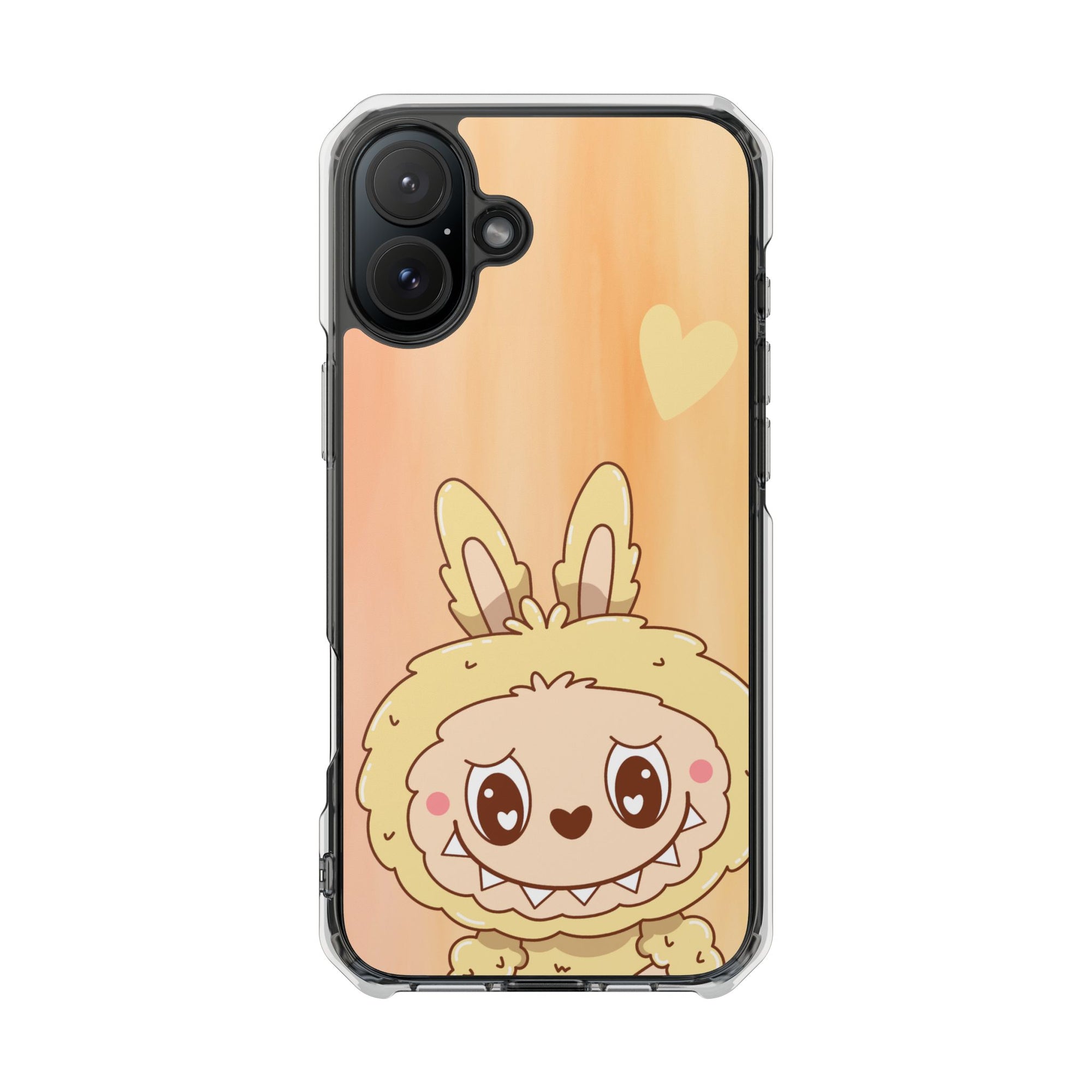 Labubu gelb iPhone Handyhülle - magnetisch