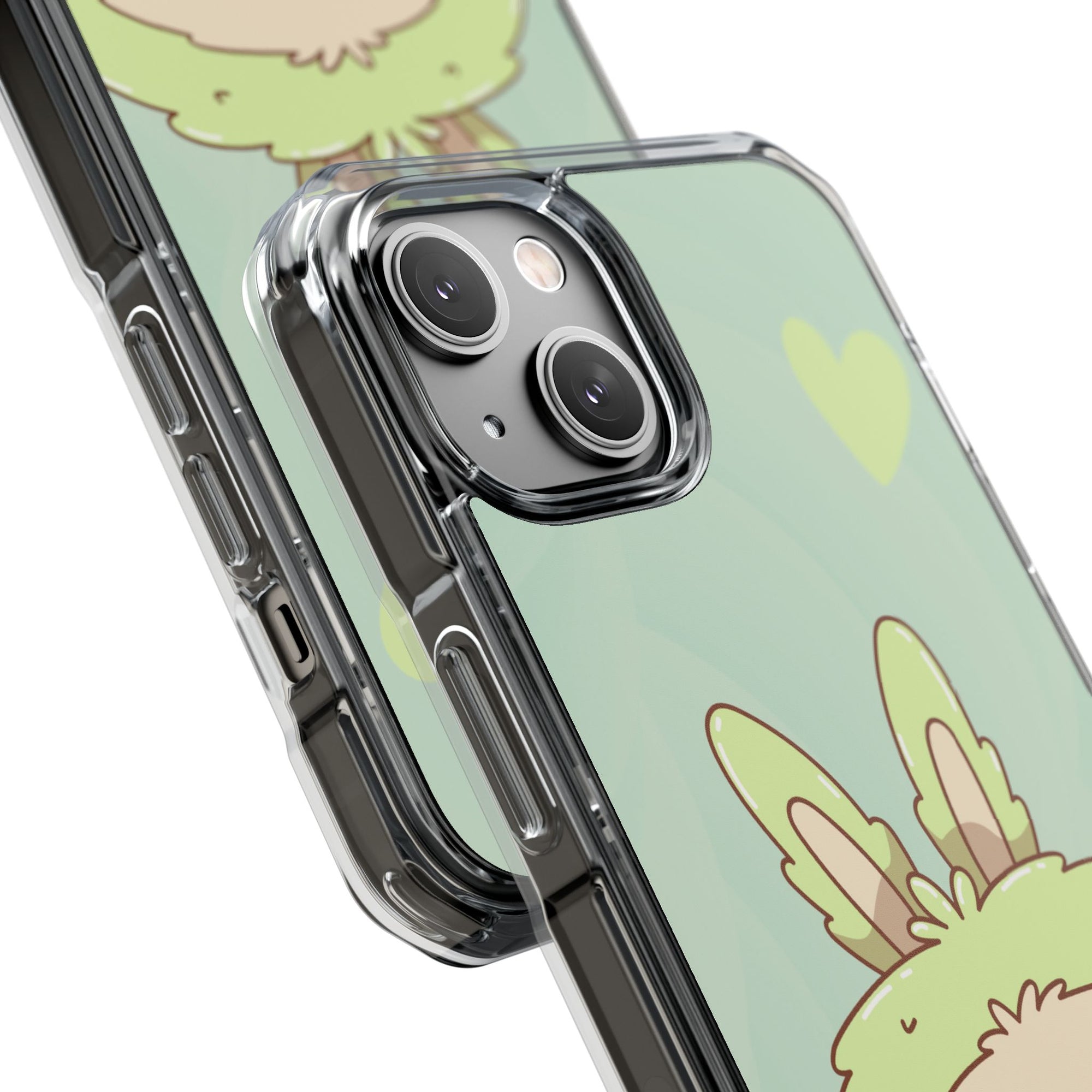 Labubu grün iPhone Handyhülle - magnetisch