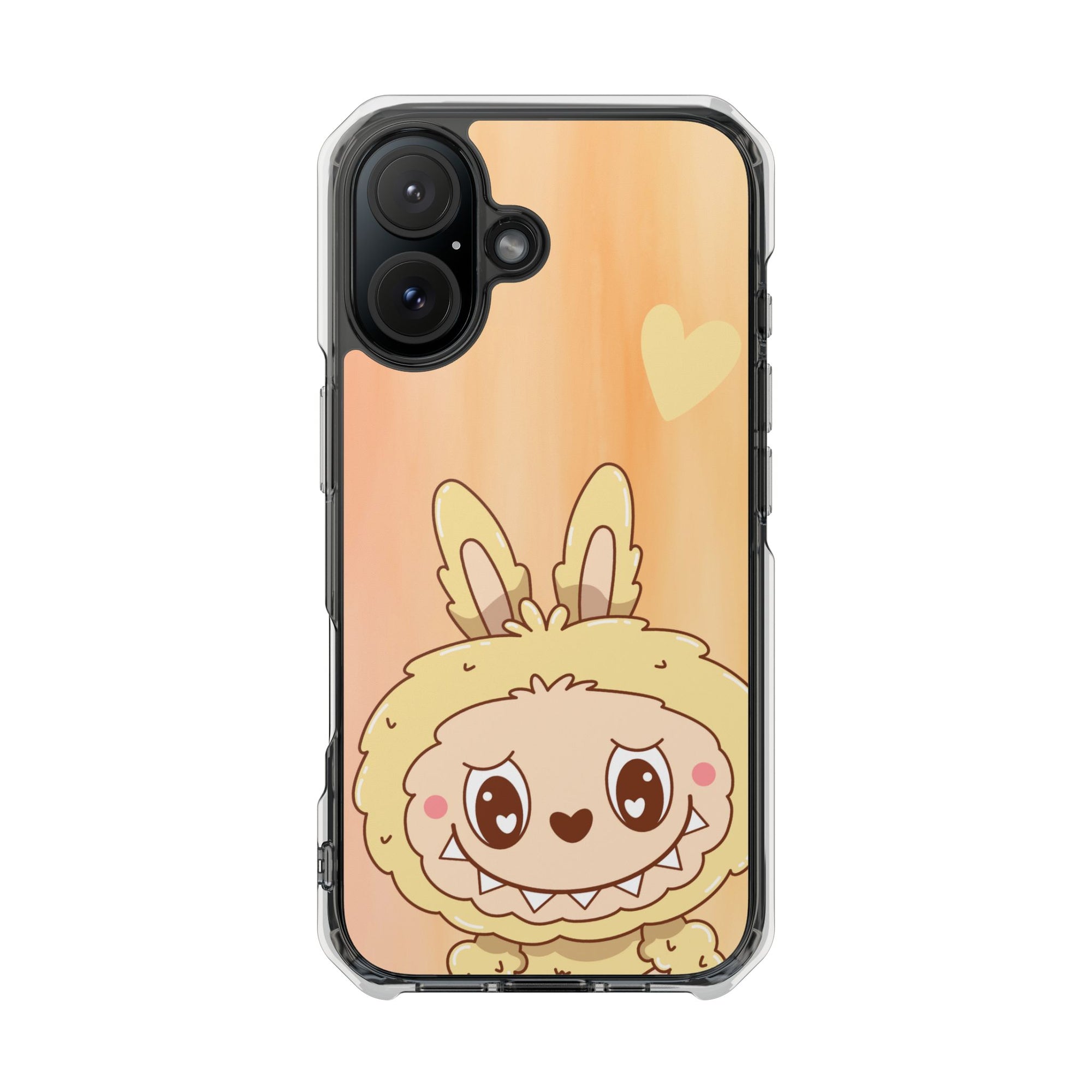 Labubu gelb iPhone Handyhülle - magnetisch