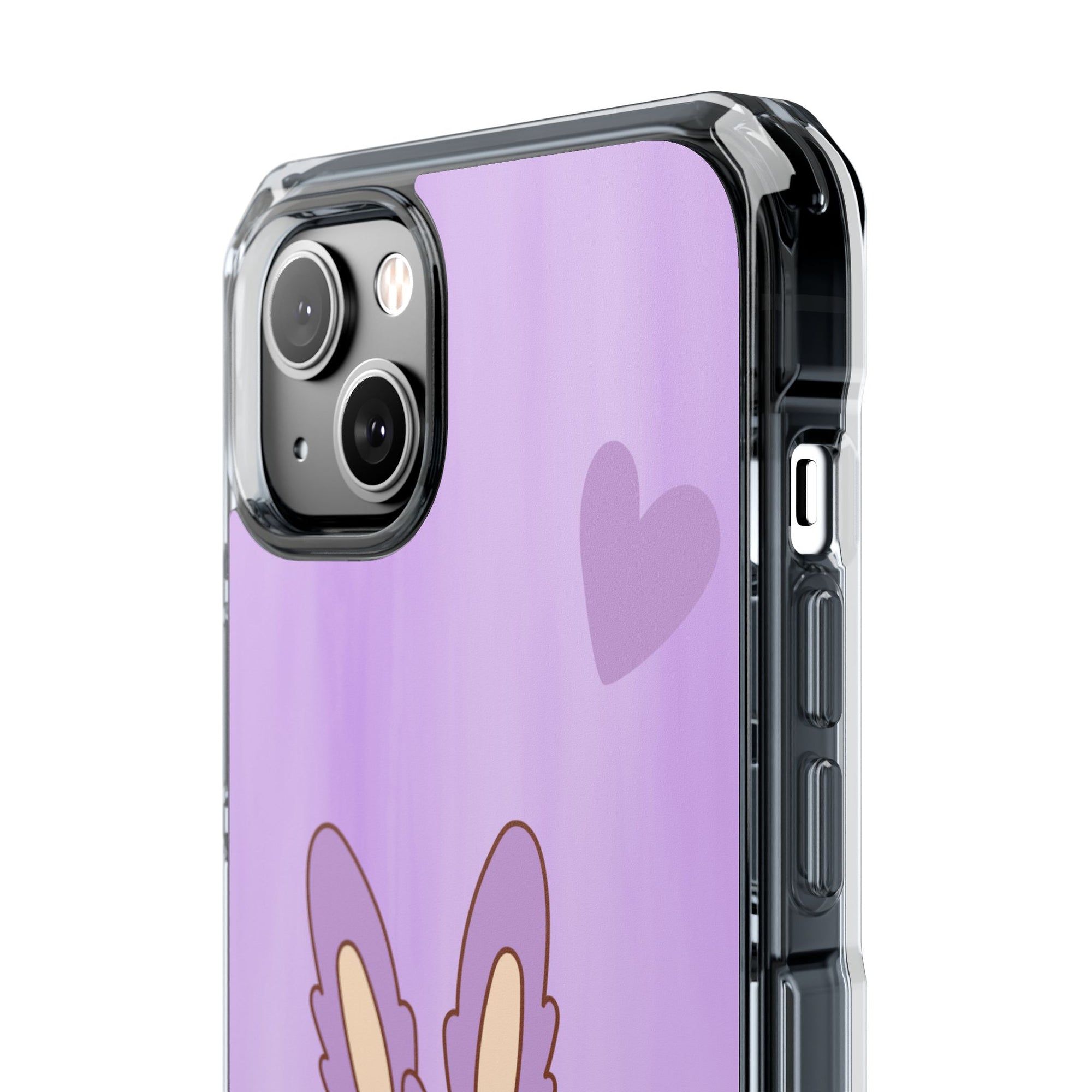 Labubu lila iPhone Handyhülle - magnetisch