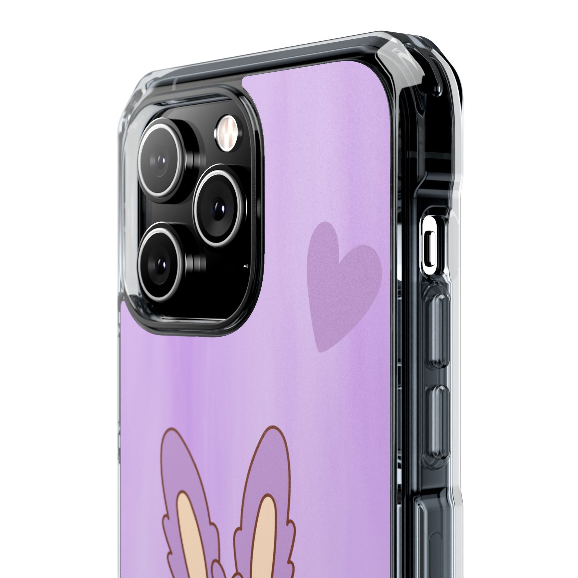 Labubu lila iPhone Handyhülle - magnetisch