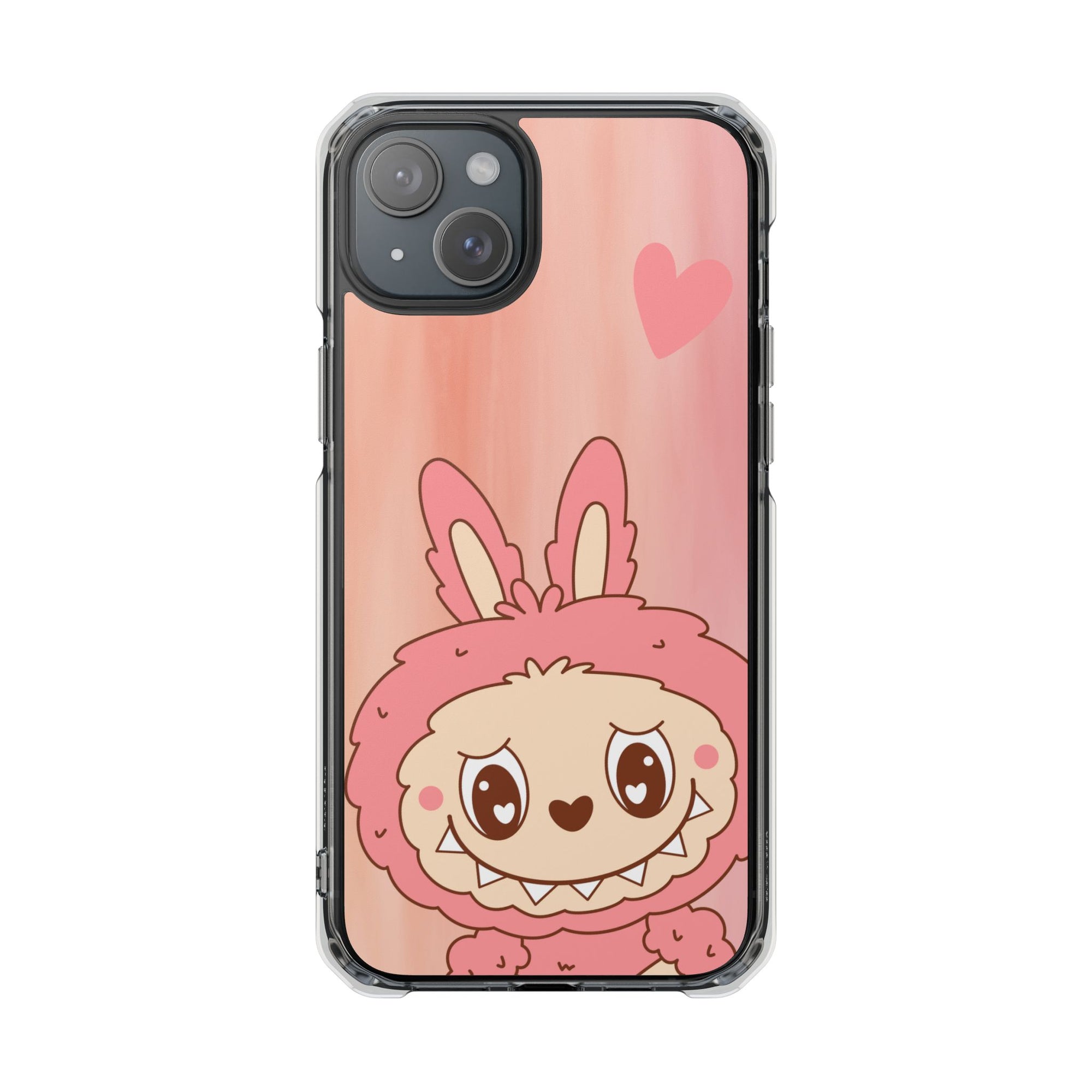 Labubu rot iPhone Handyhülle - magnetisch