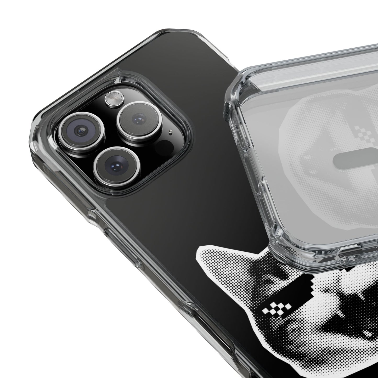 Cat Meme iPhone Handyhülle - magnetisch