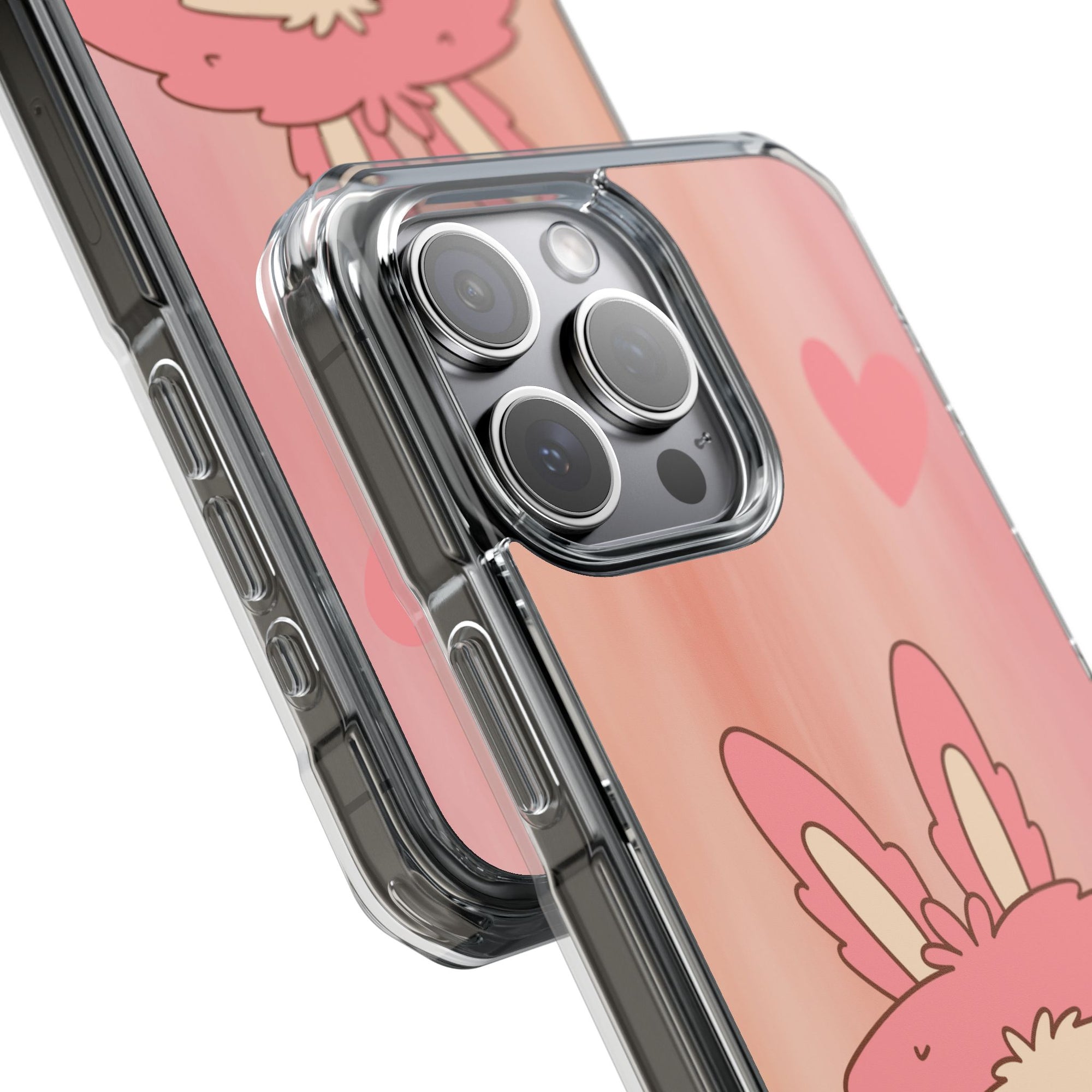 Labubu rot iPhone Handyhülle - magnetisch