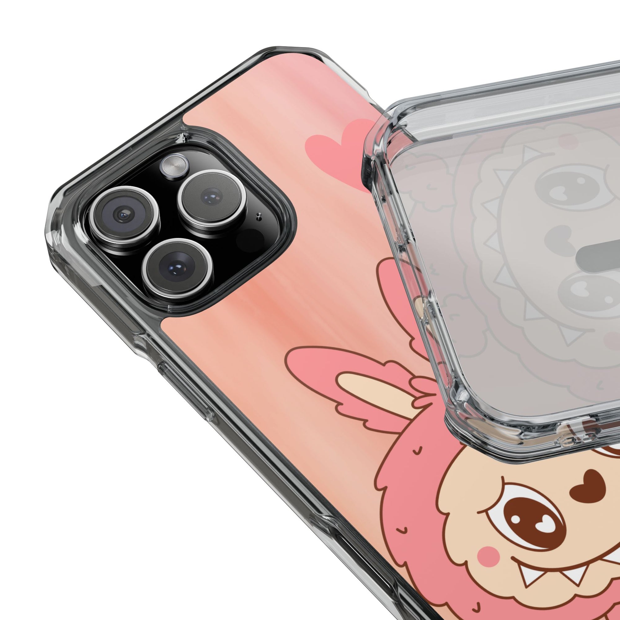 Labubu rot iPhone Handyhülle - magnetisch