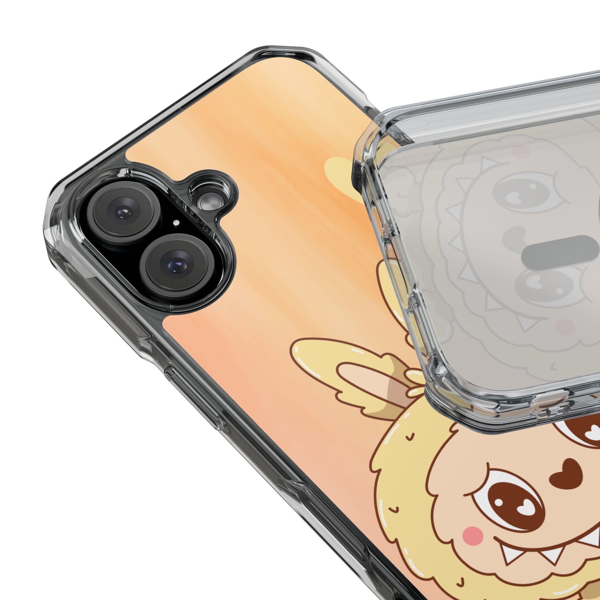 Labubu gelb iPhone Handyhülle - magnetisch
