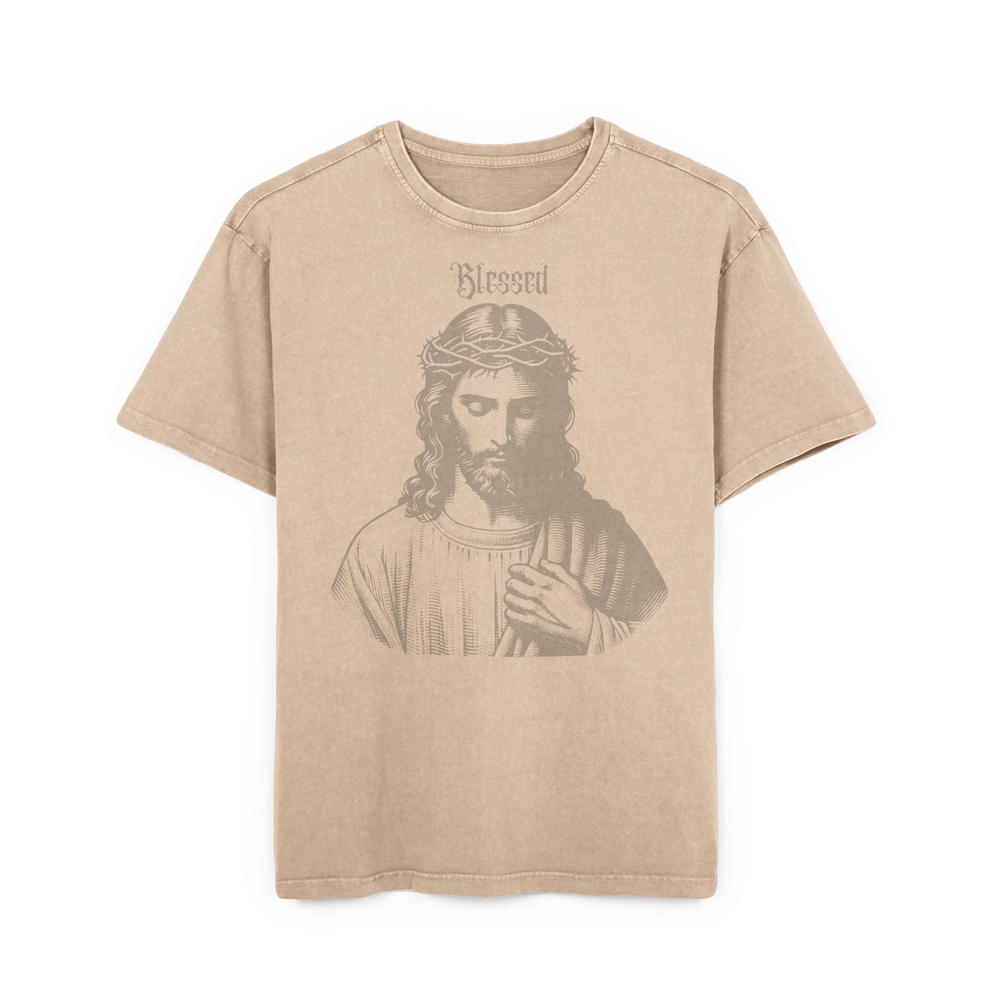 Jesus Christ - Oversized Washed T-Shirt
