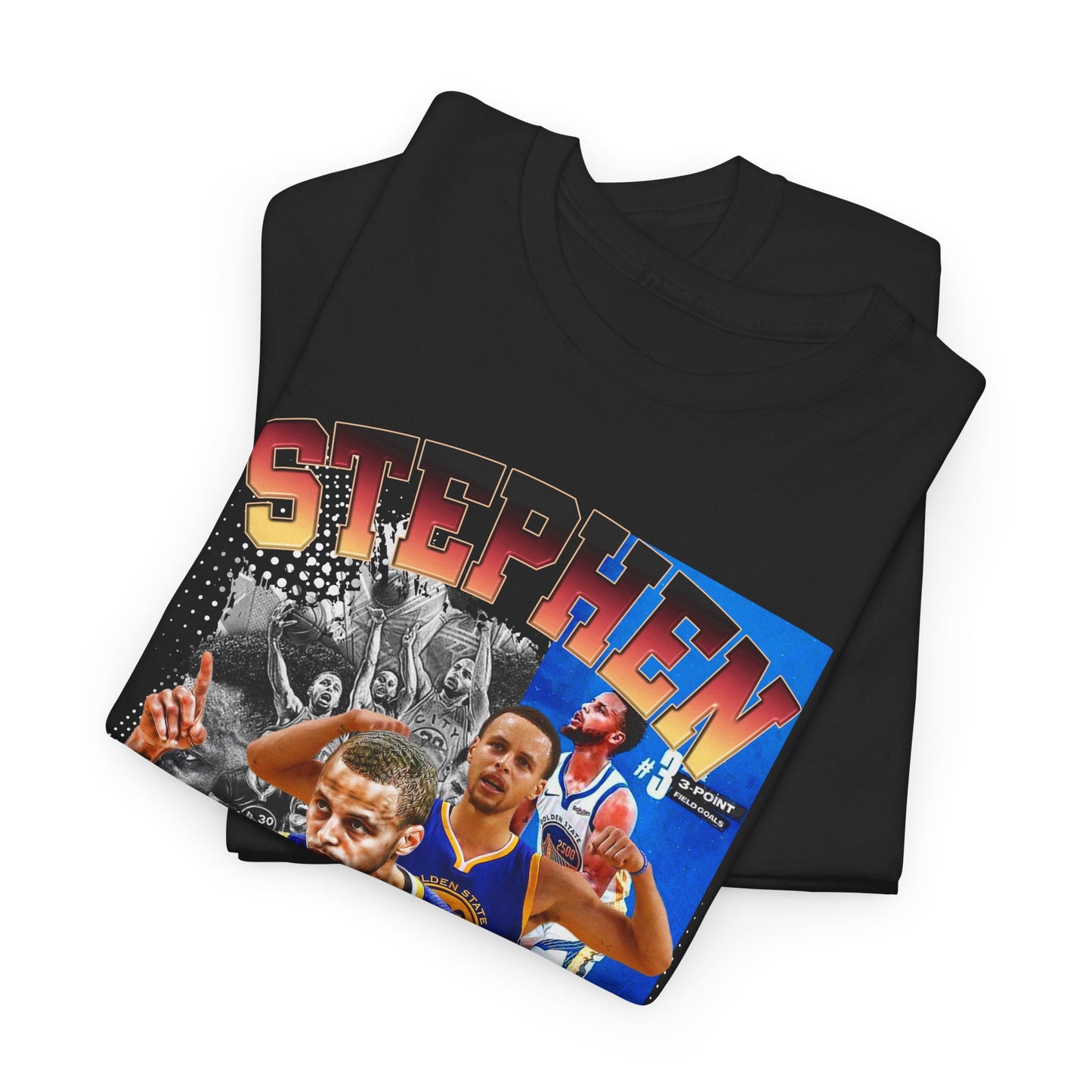 Stephen Curry NBA Heavy Cotton Tshirt