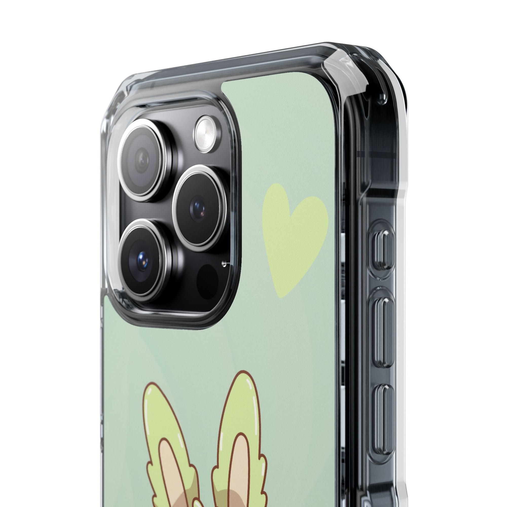 Labubu grün iPhone Handyhülle - magnetisch