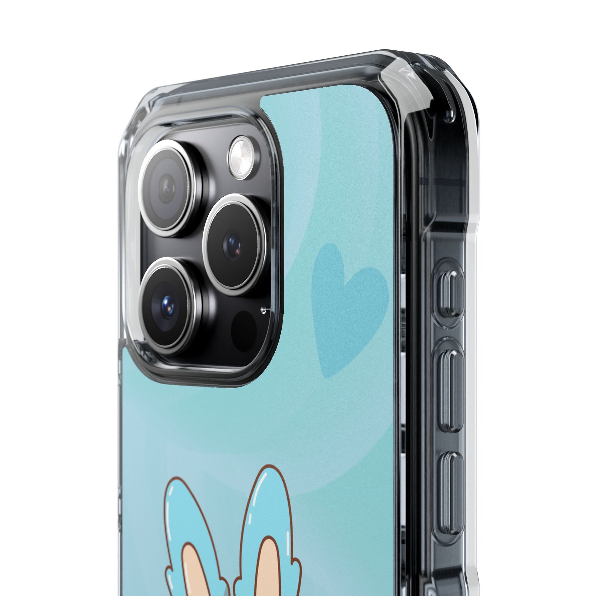 Labubu blau iPhone Handyhülle - magnetisch
