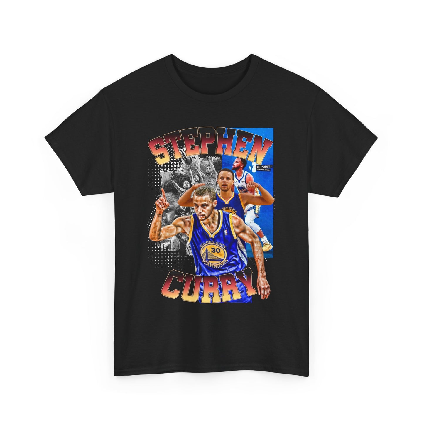 Stephen Curry NBA Heavy Cotton Tshirt