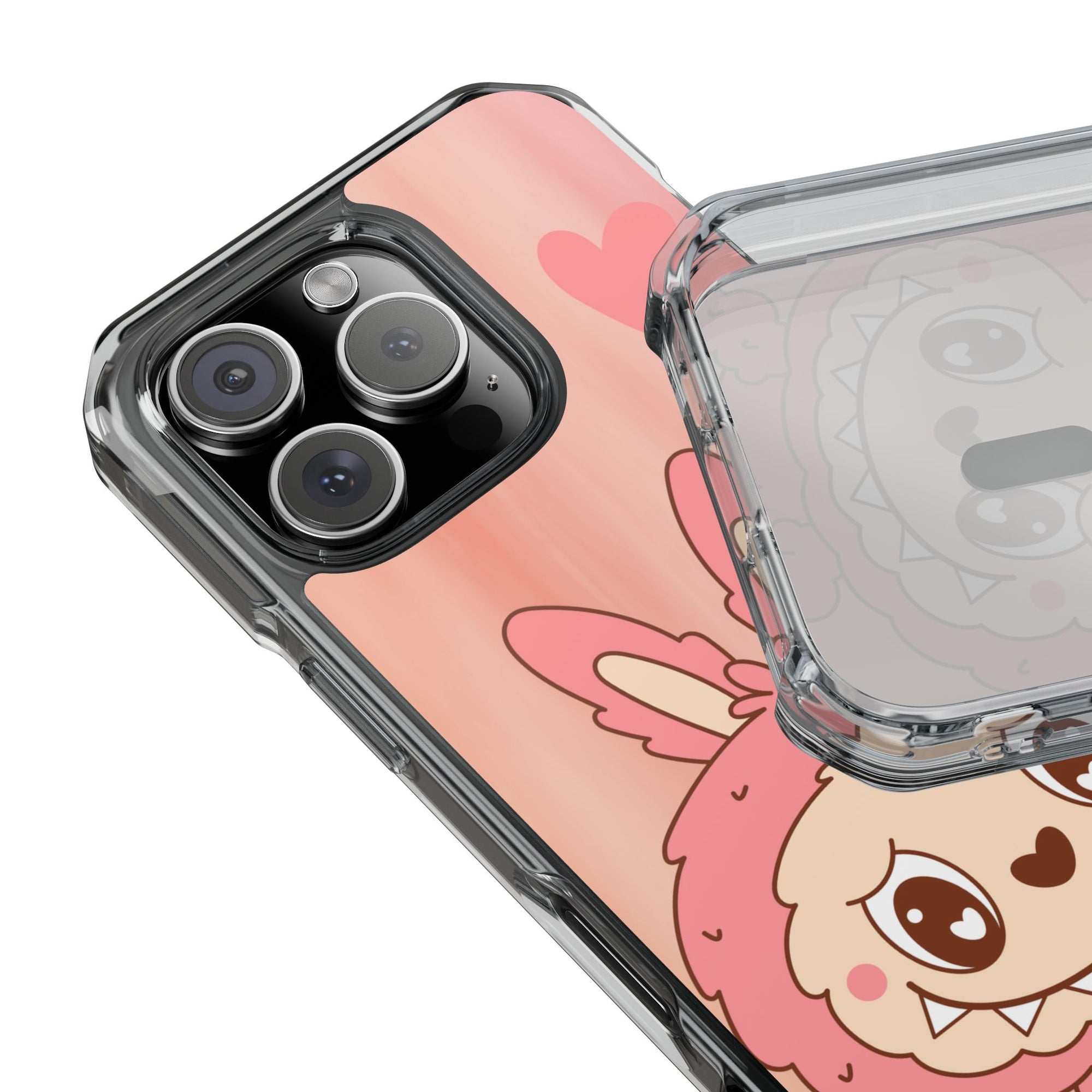 Labubu rot iPhone Handyhülle - magnetisch