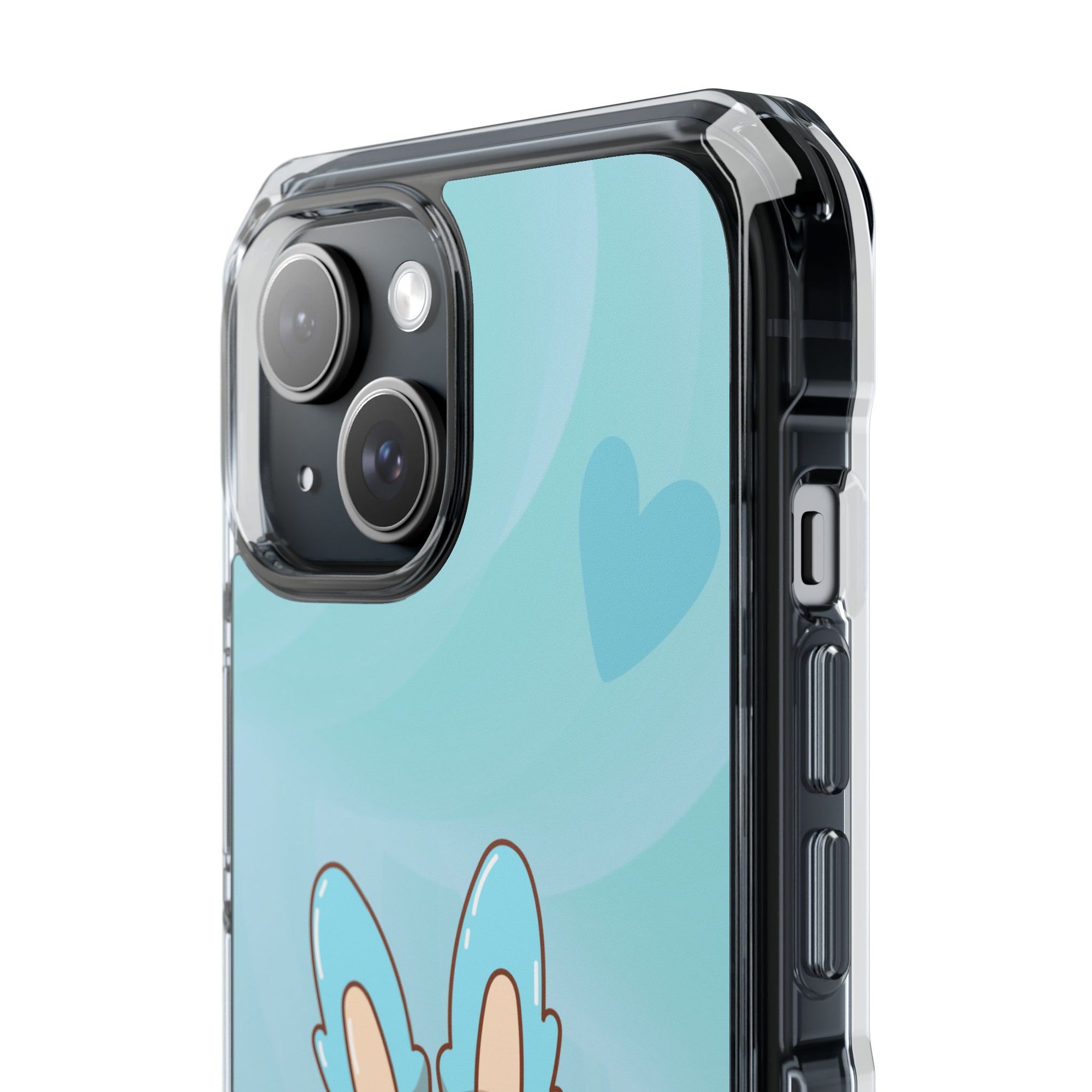 Labubu blau iPhone Handyhülle - magnetisch