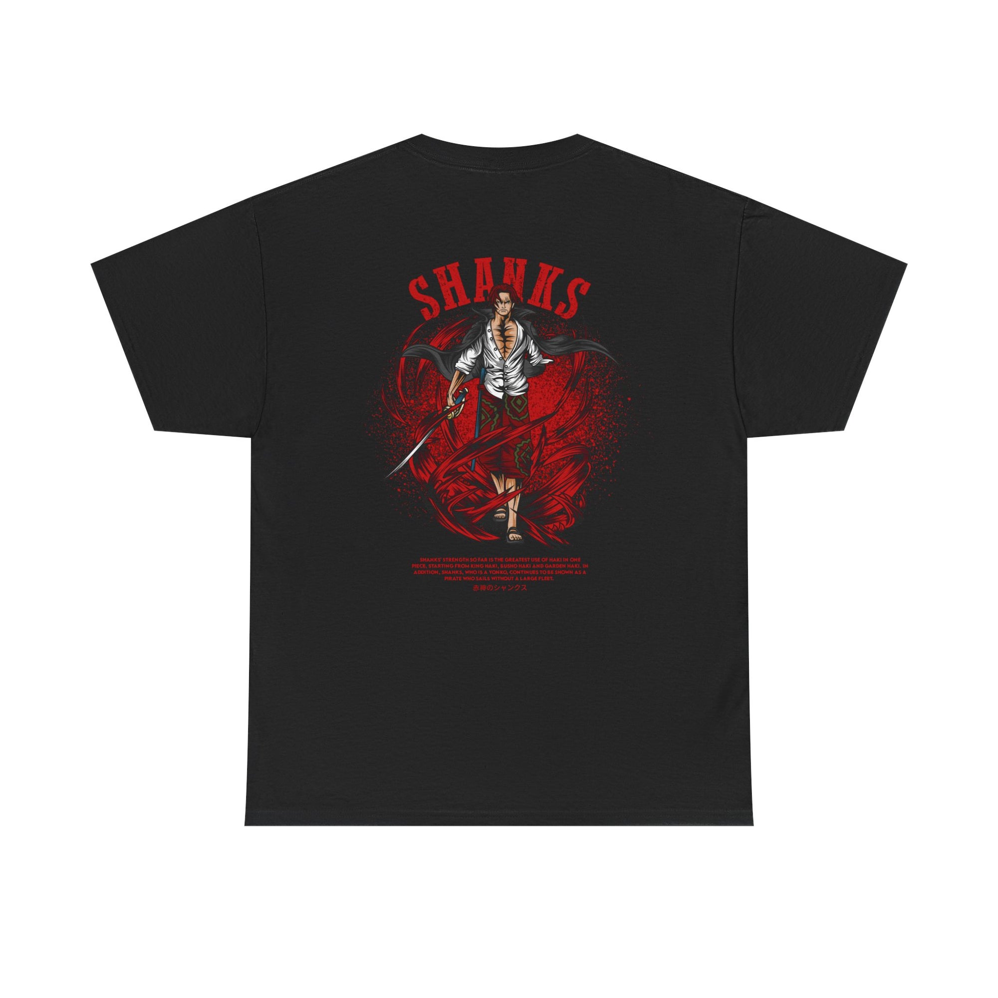 Shanks - One Piece Heavy Cotton T-Shirt
