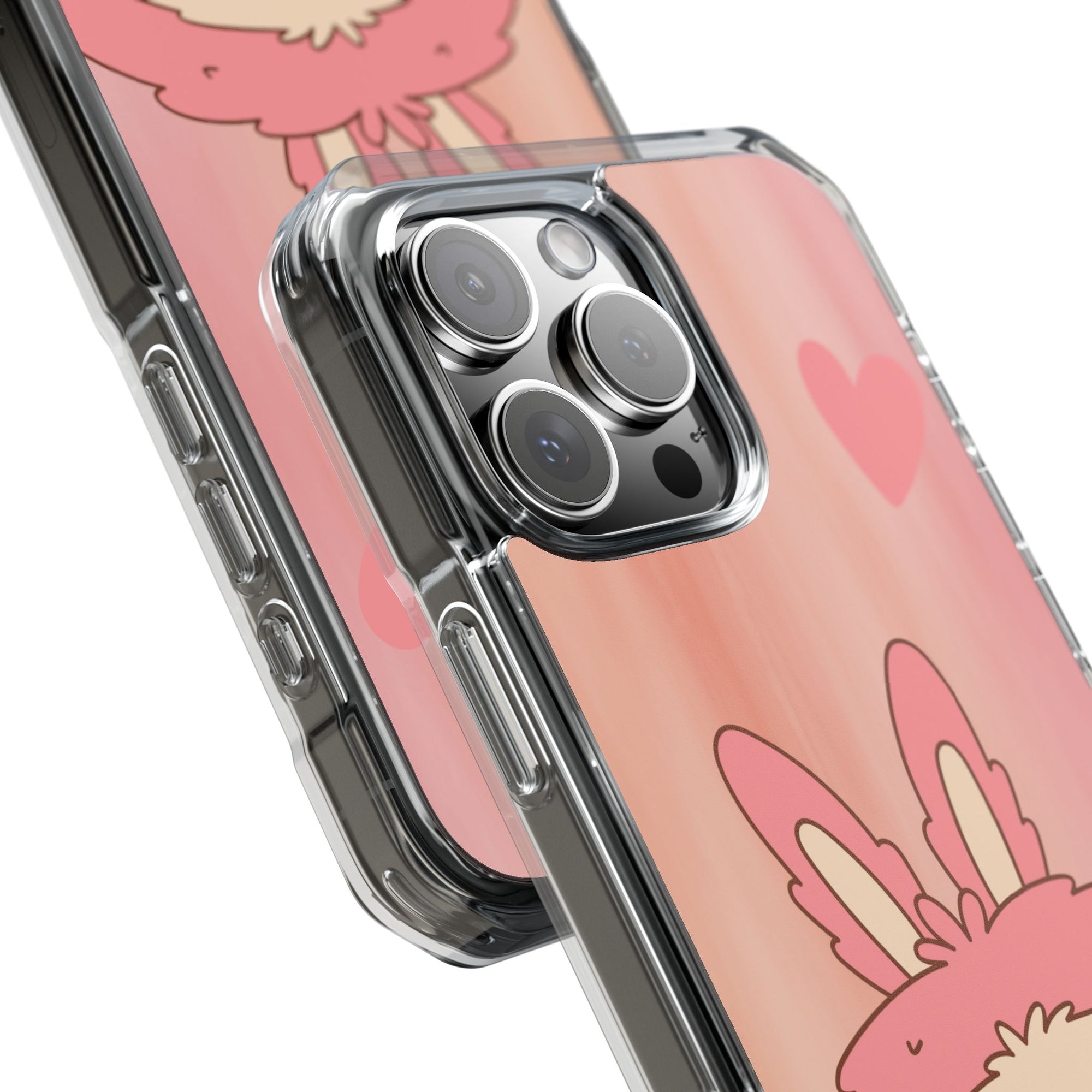 Labubu rot iPhone Handyhülle - magnetisch