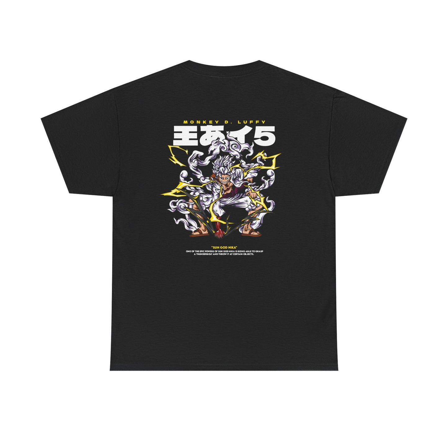 Luffy Gear 5 - One Piece Heavy Cotton T-Shirt