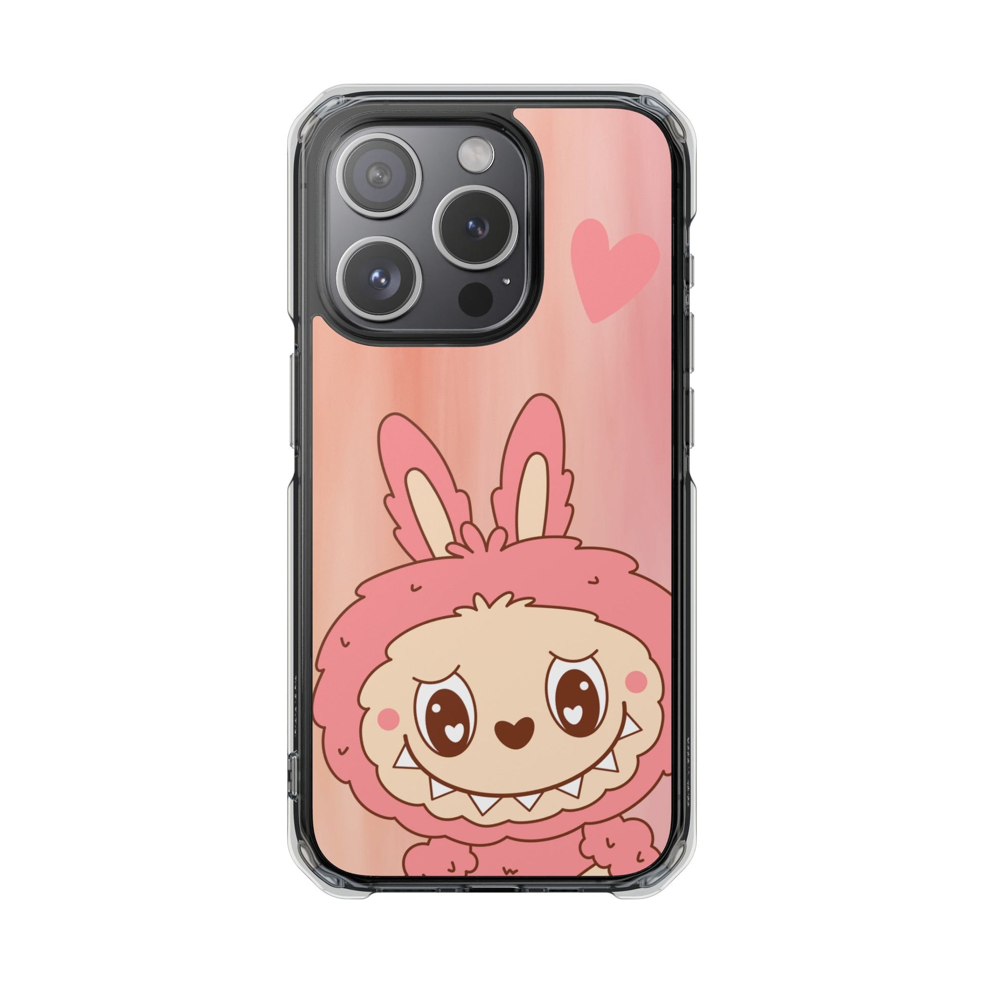 Labubu rot iPhone Handyhülle - magnetisch