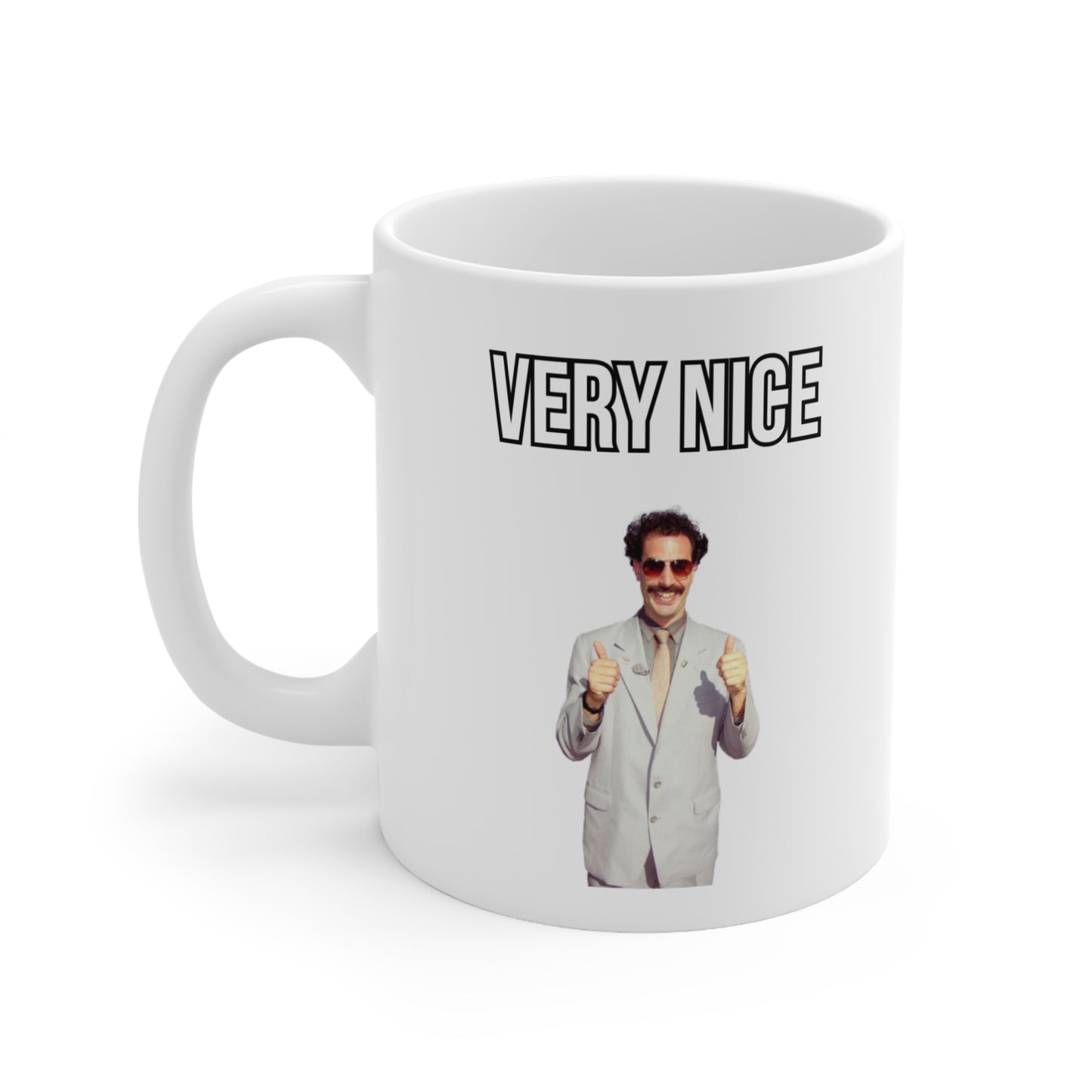 Borat Meme - Tasse (weiß)