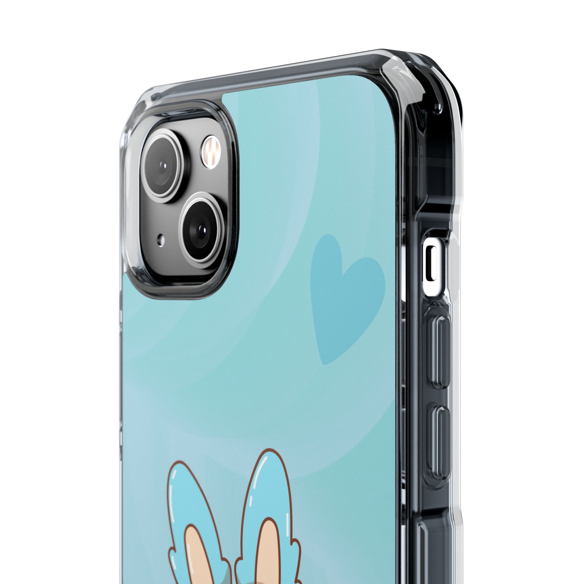 Labubu blau iPhone Handyhülle - magnetisch