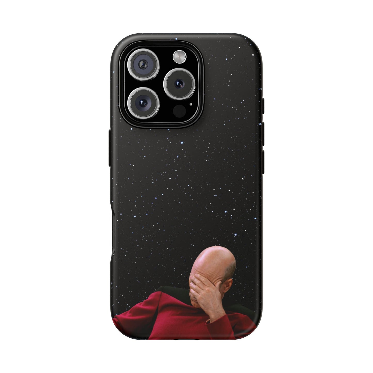 Piccard facepalm meme Handyhülle - tough case
