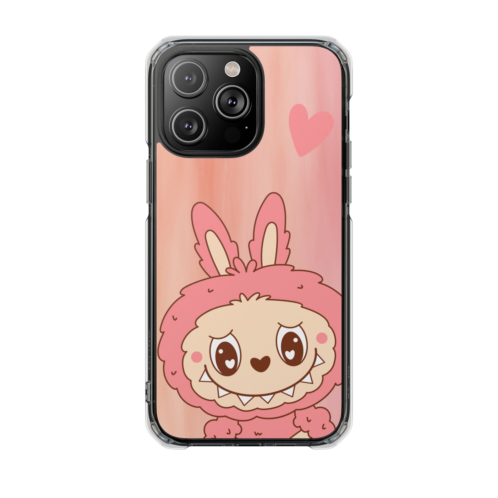 Labubu rot iPhone Handyhülle - magnetisch